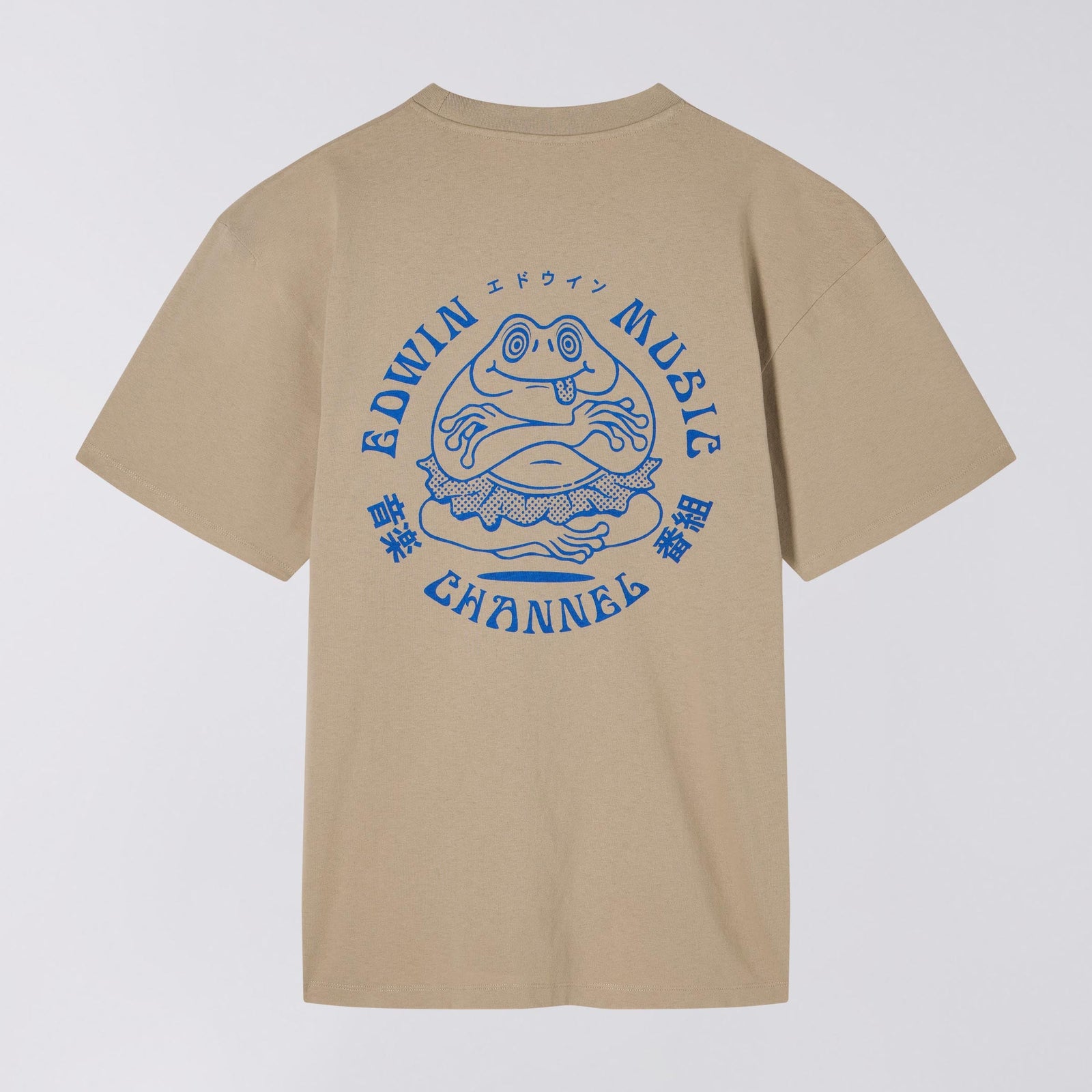 Edwin Music Channel T-Shirt - Aluminum