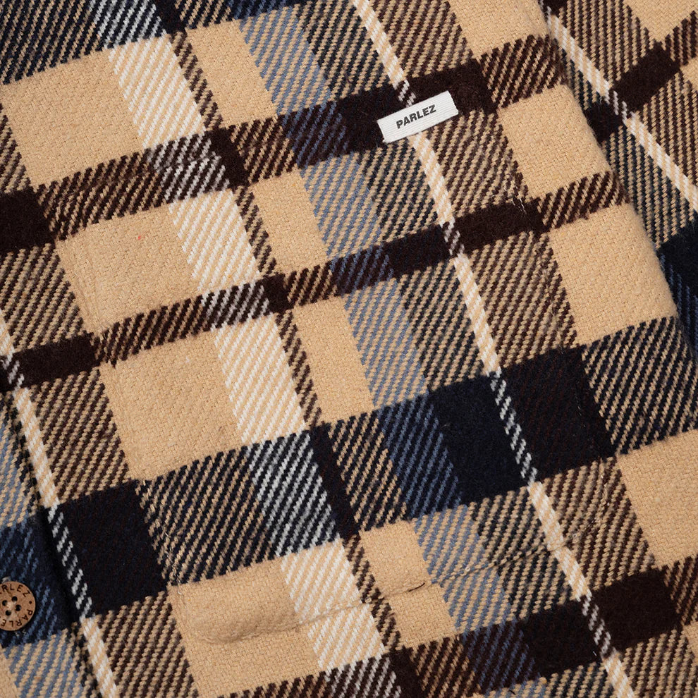Parlez Rivington Shirt - Blue Check