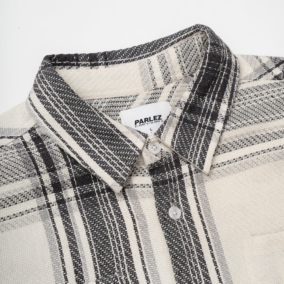 Parlez Brooklyn Shirt - Black Check