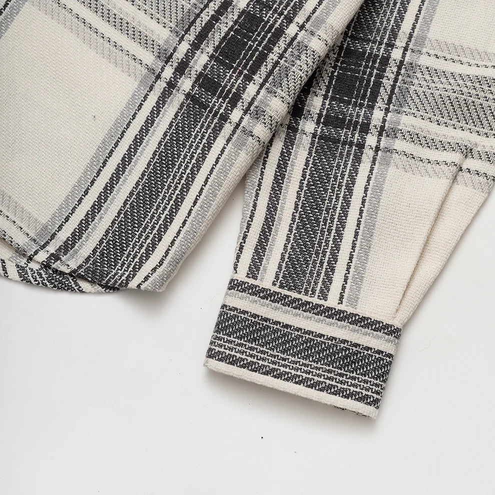 Parlez Brooklyn Shirt - Black Check