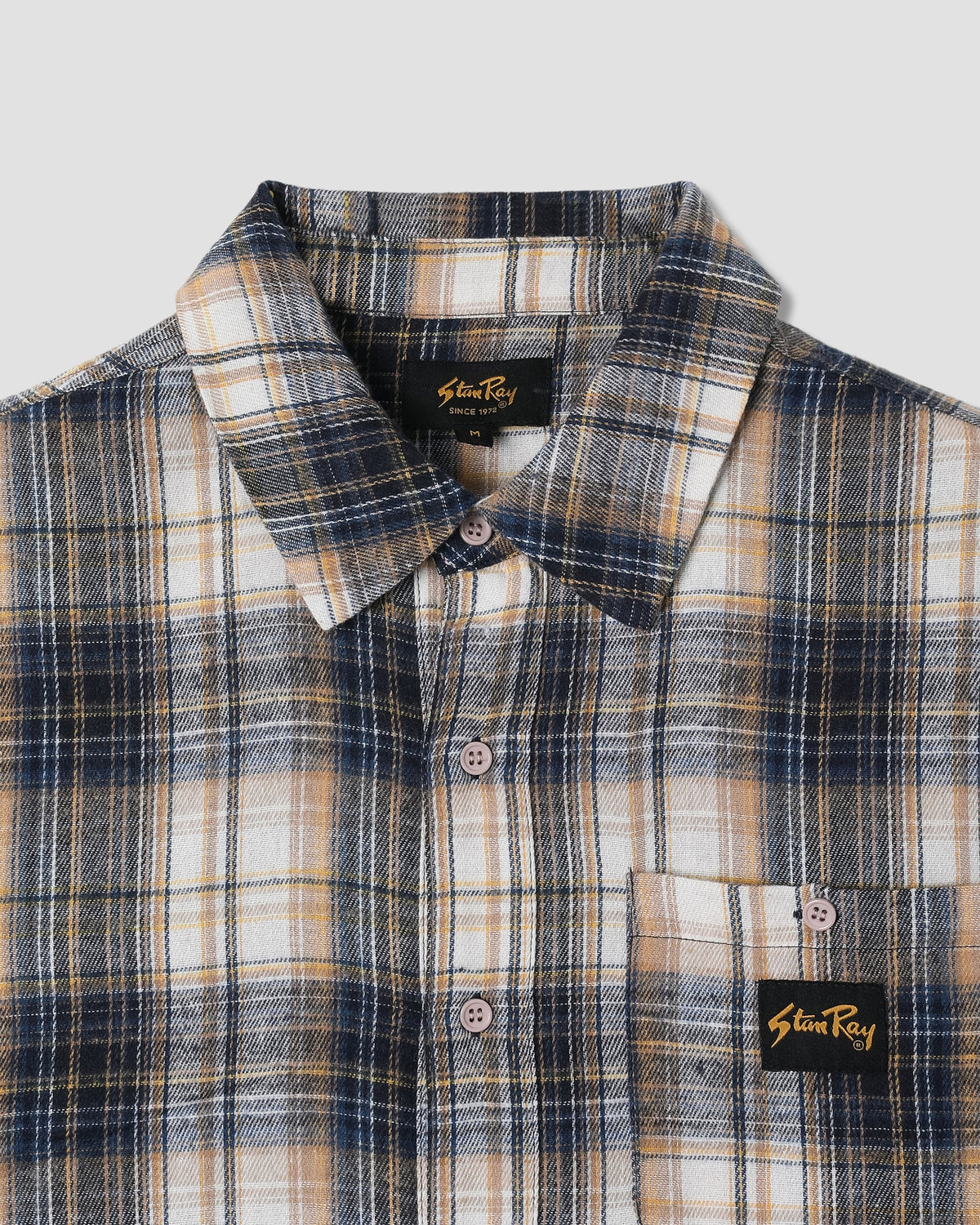 Stan Ray Flannel Shirt - Navy Plaid
