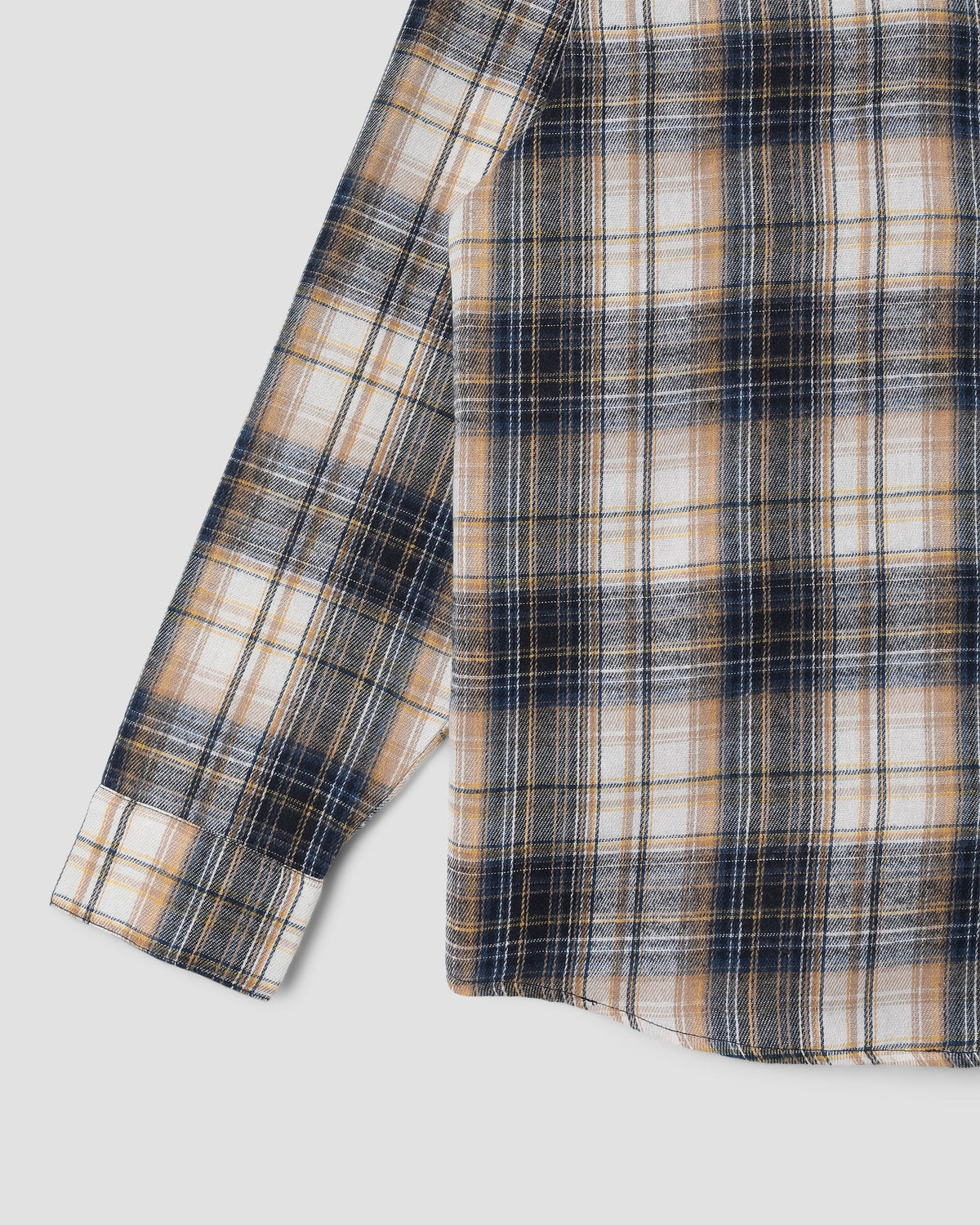 Stan Ray Flannel Shirt - Navy Plaid