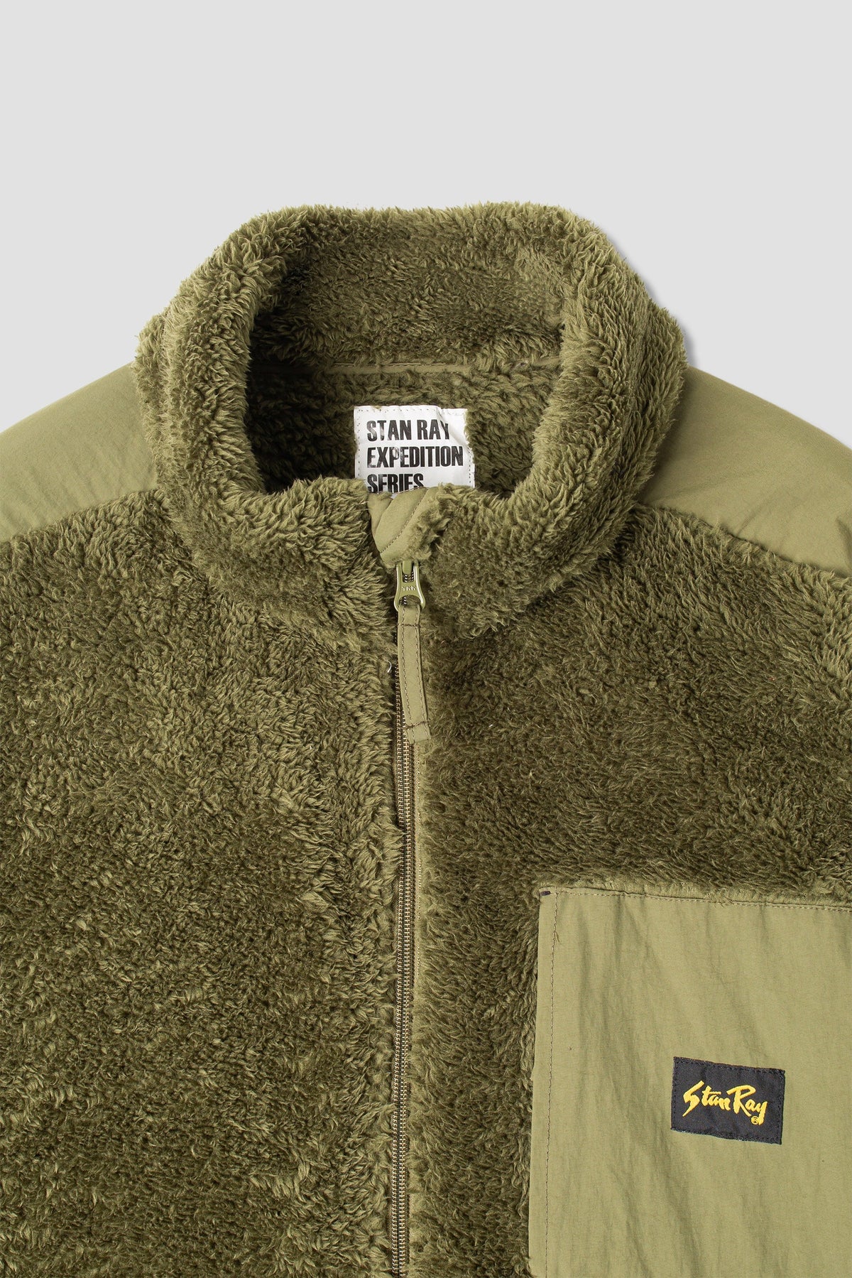 Stan Ray Fleece Jacket - Olive