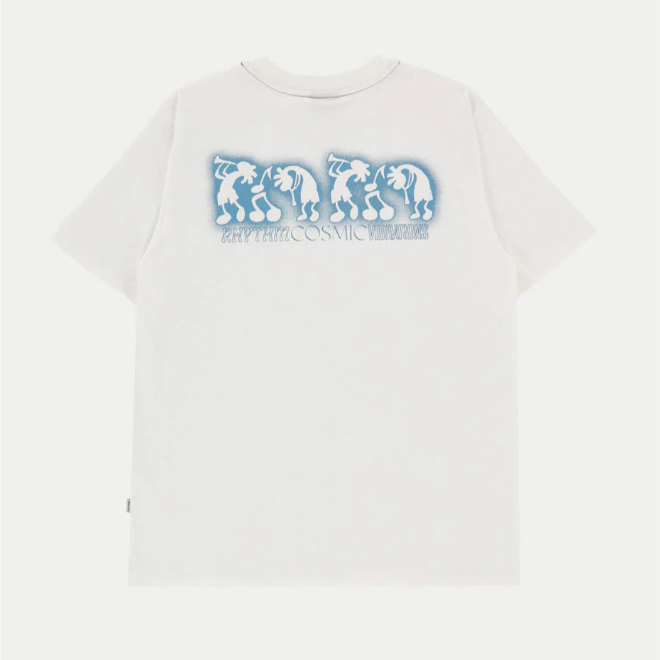 Rhythm Comic Dance T-Shirt - Vintage White