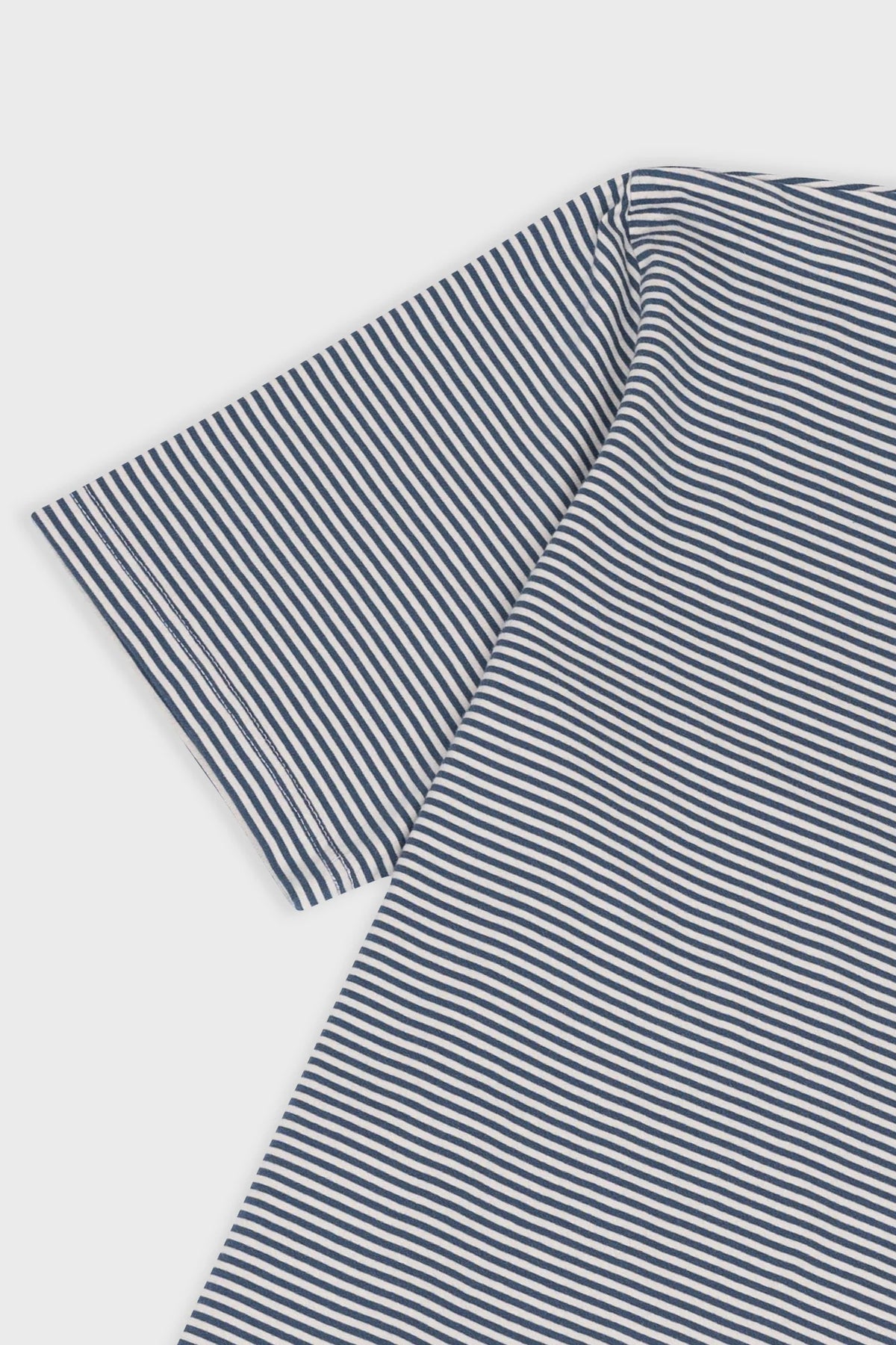 Folk 1X1 Stripe T-Shirt - Deep Green