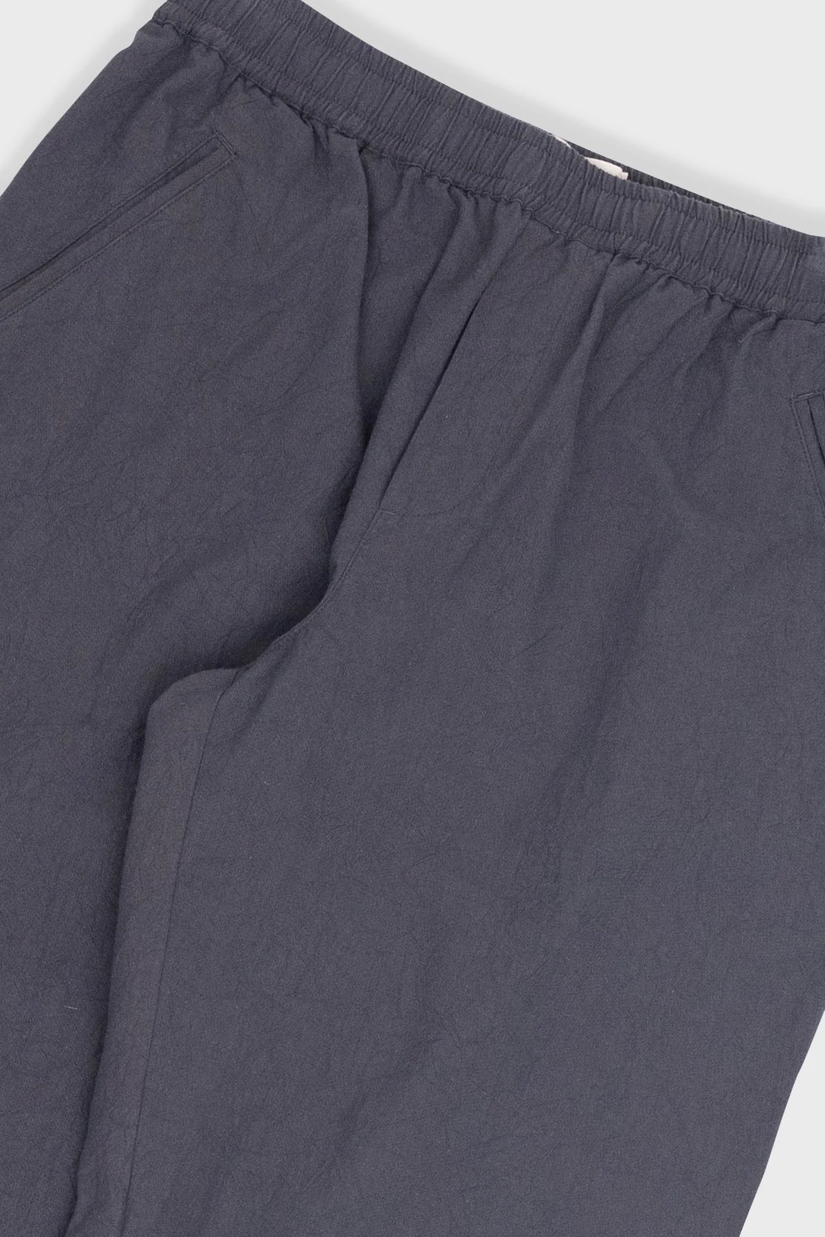 Folk Drawcord Assembly Pant - Charcoal Crinkle