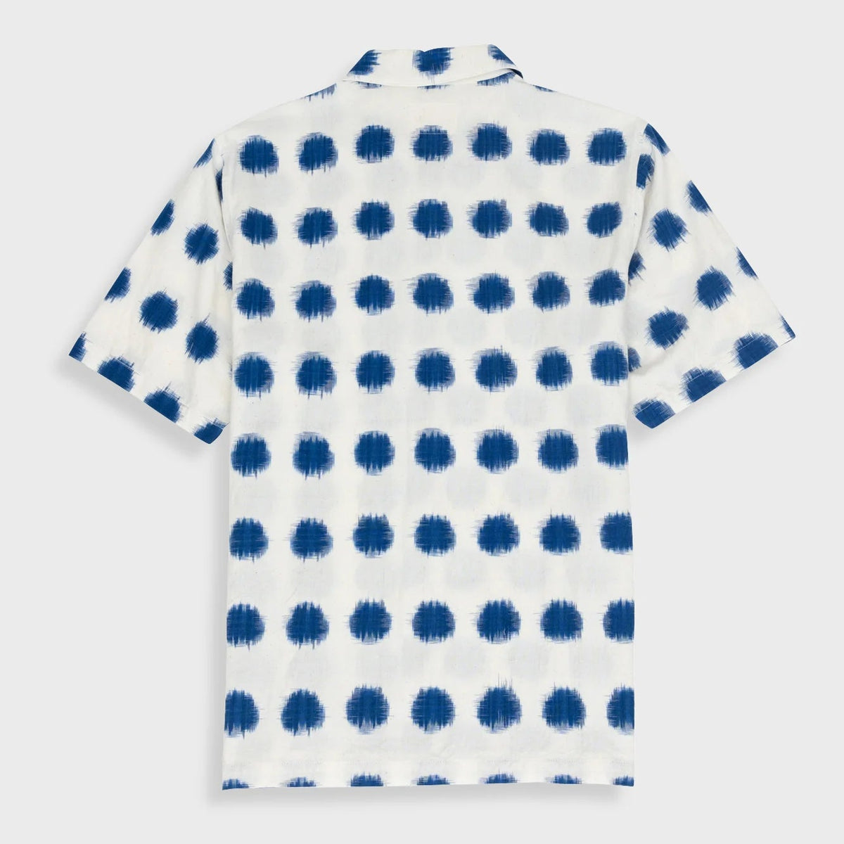 Folk Gabe Shirt - Ecru Ikat