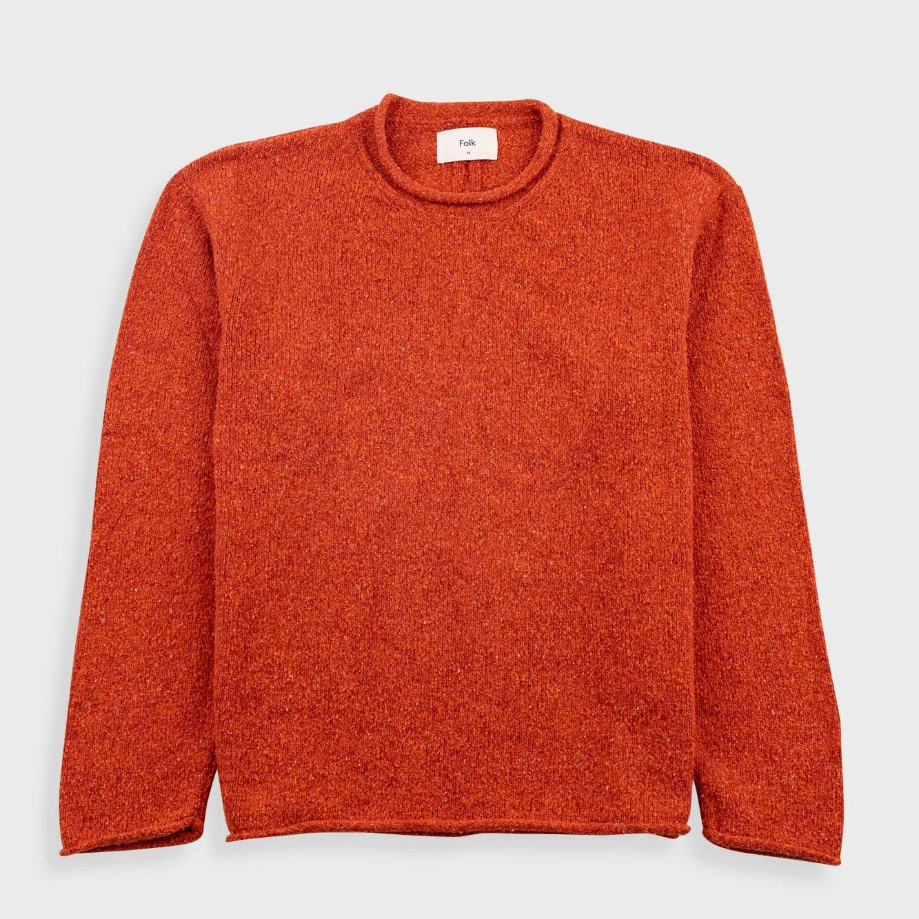 Folk Slouch Crew - Red Oxide