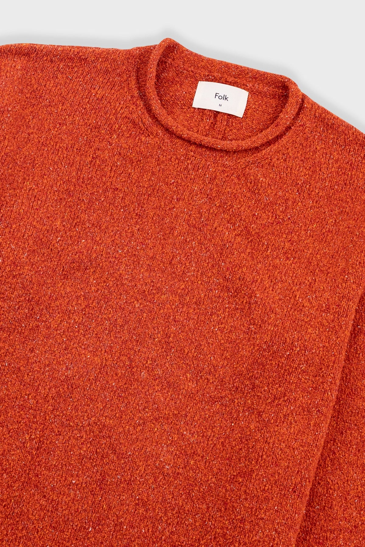 Folk Slouch Crew - Red Oxide