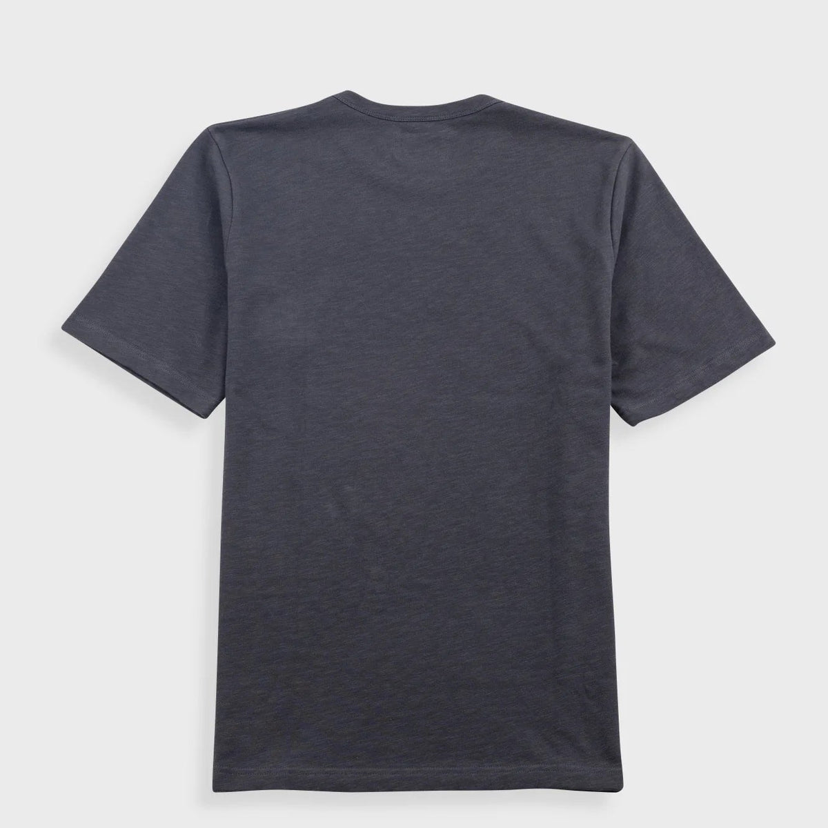 Folk Slub Embroidered T-Shirt - Soft Black