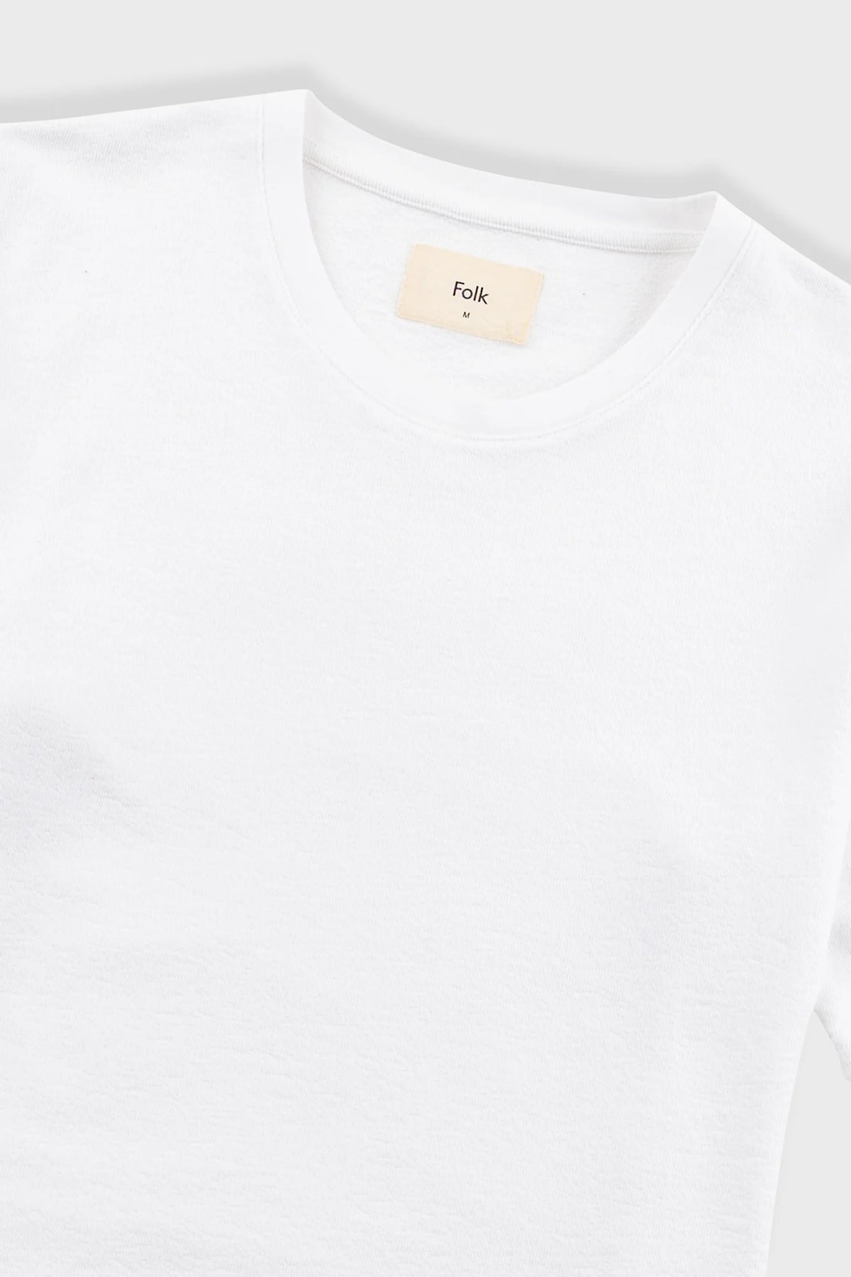 Folk Textured T-Shirt - White