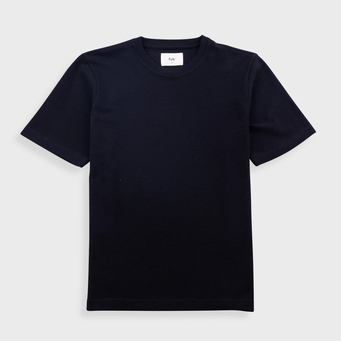 Folk Textured T-Shirt - Black