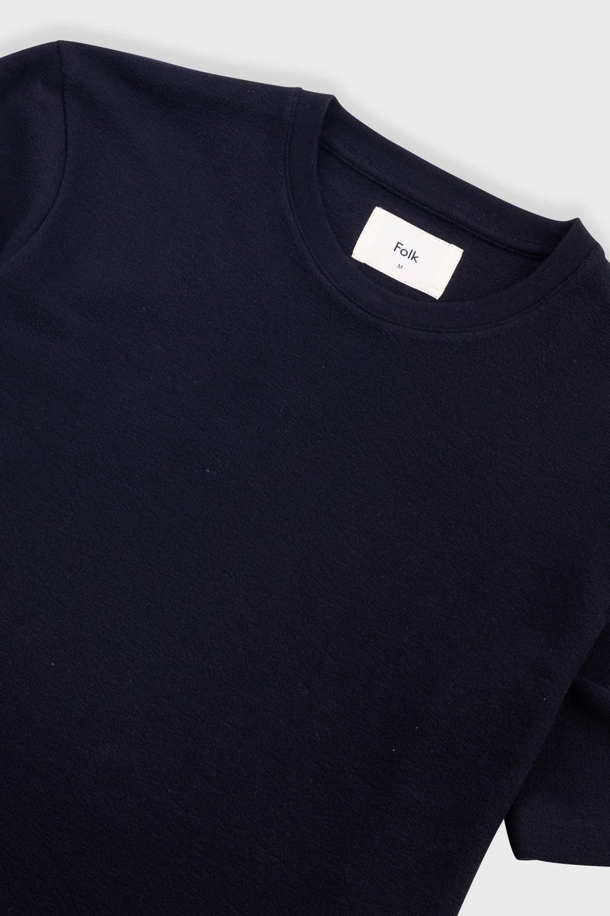 Folk Textured T-Shirt - Black