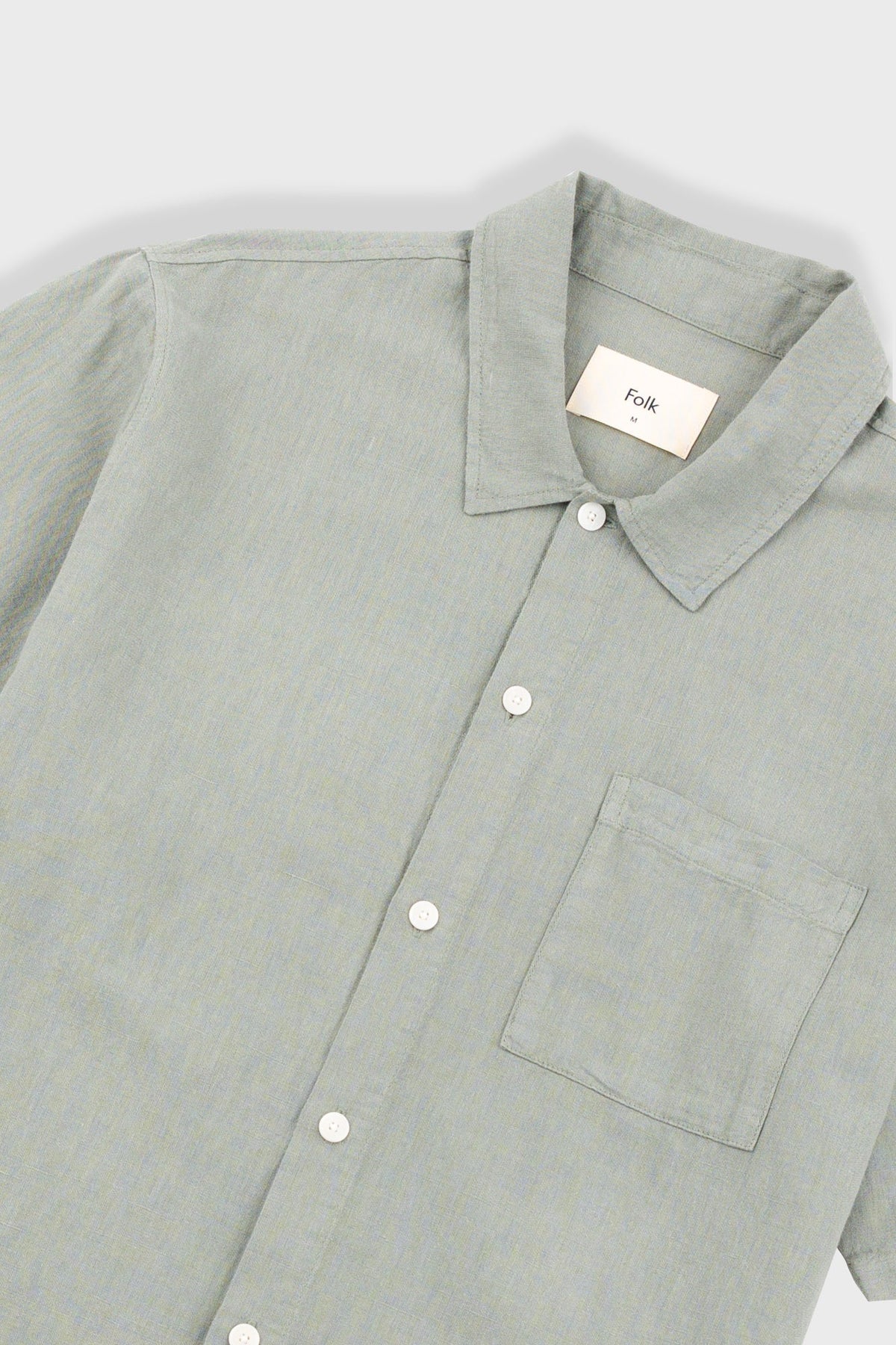 Folk Gabe Shirt - Light Sage