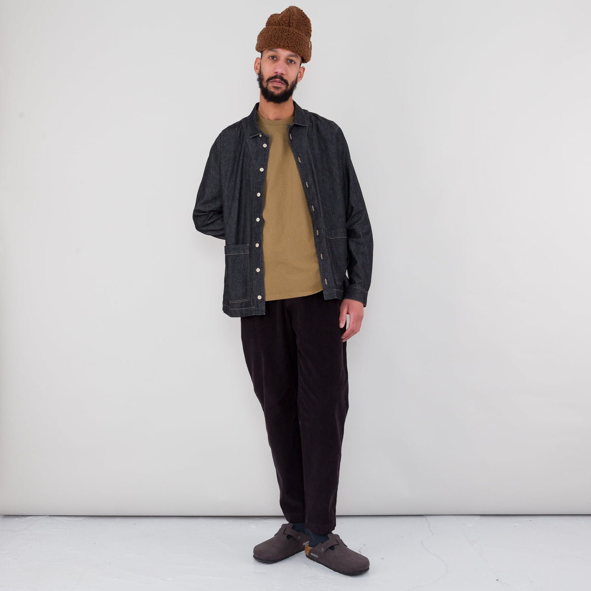 Folk Assembly Pant - Black Cord