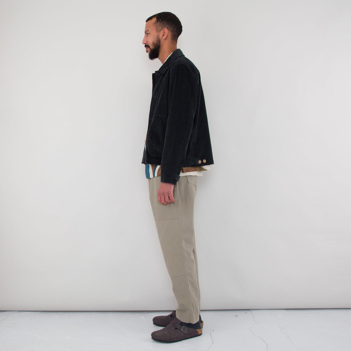 Folk Prism Jacket - Slate Cord