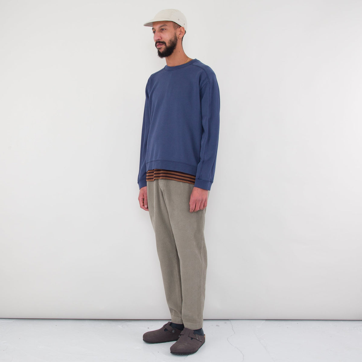 Folk Prism Sweat - Navy