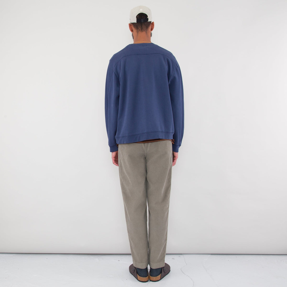Folk Prism Sweat - Navy