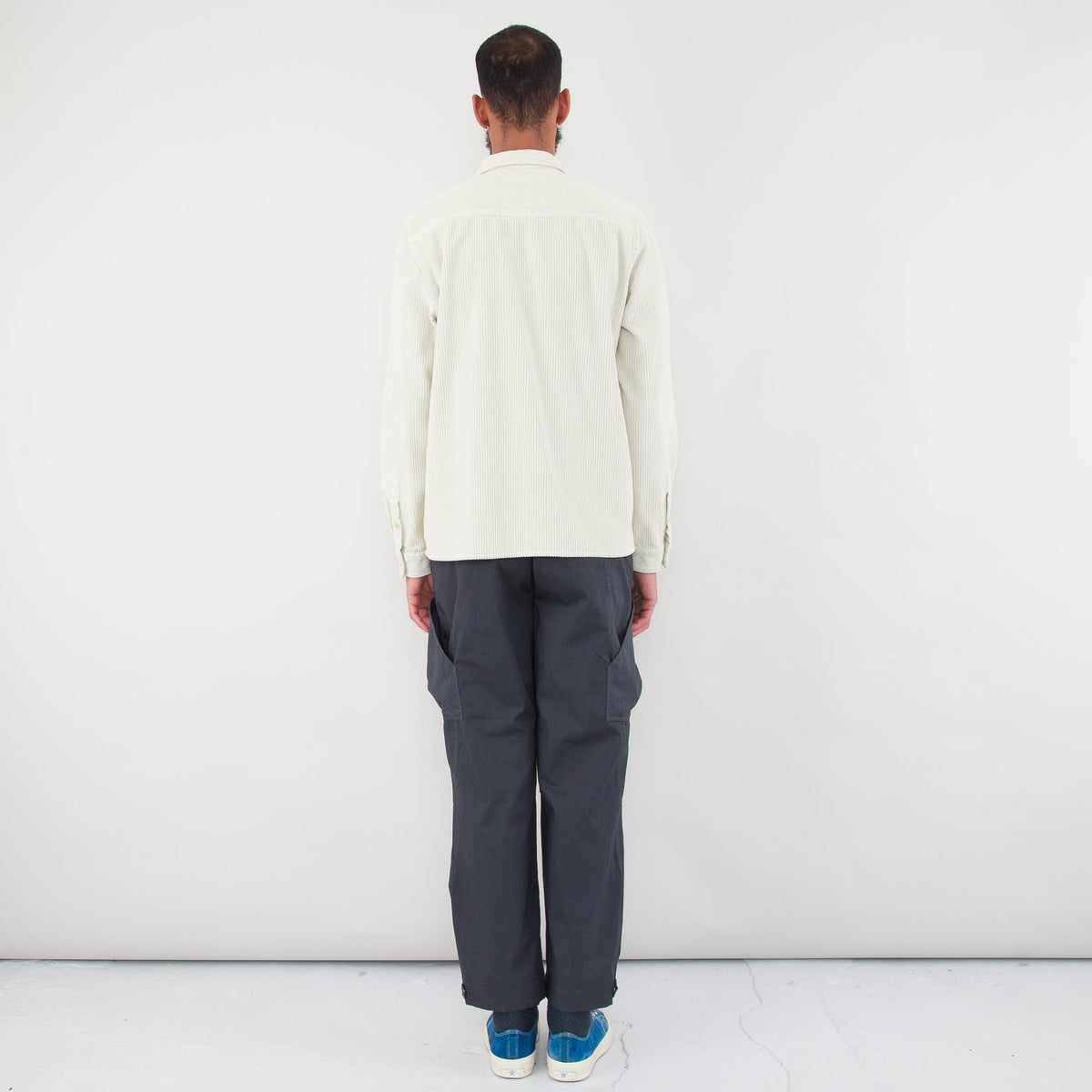 Folk Patch Shirt - Stone Cord