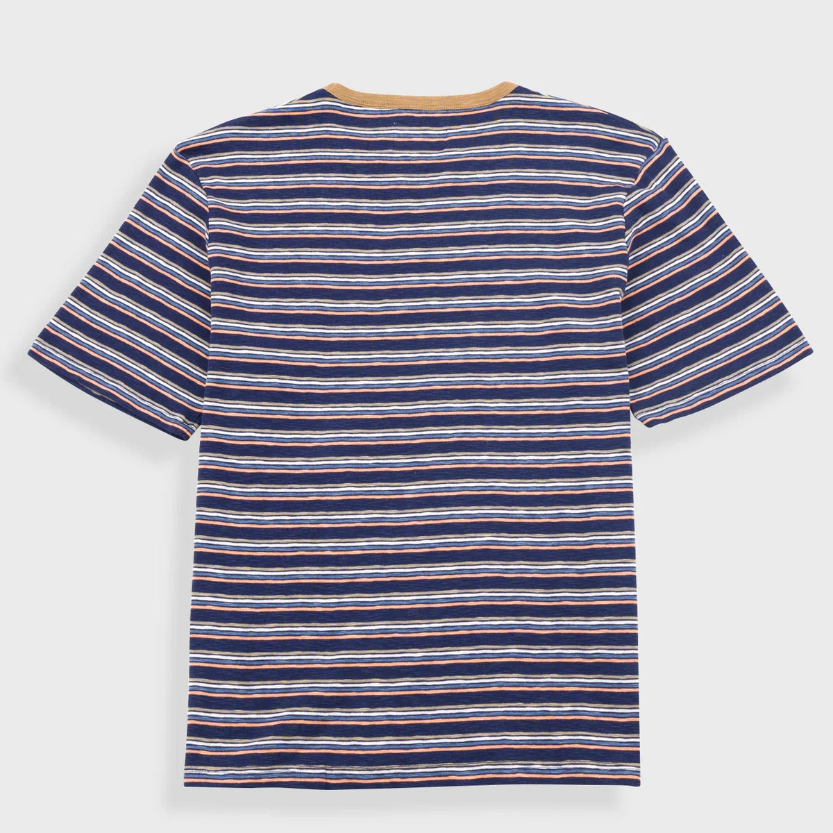 Folk Multistripe T-Shirt - Navy Mix