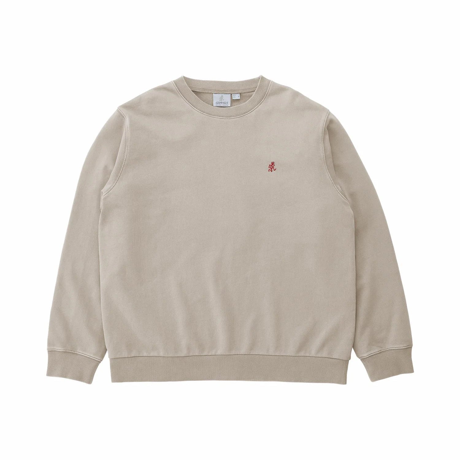 Gramicci One Point Crew - Sand Pigment