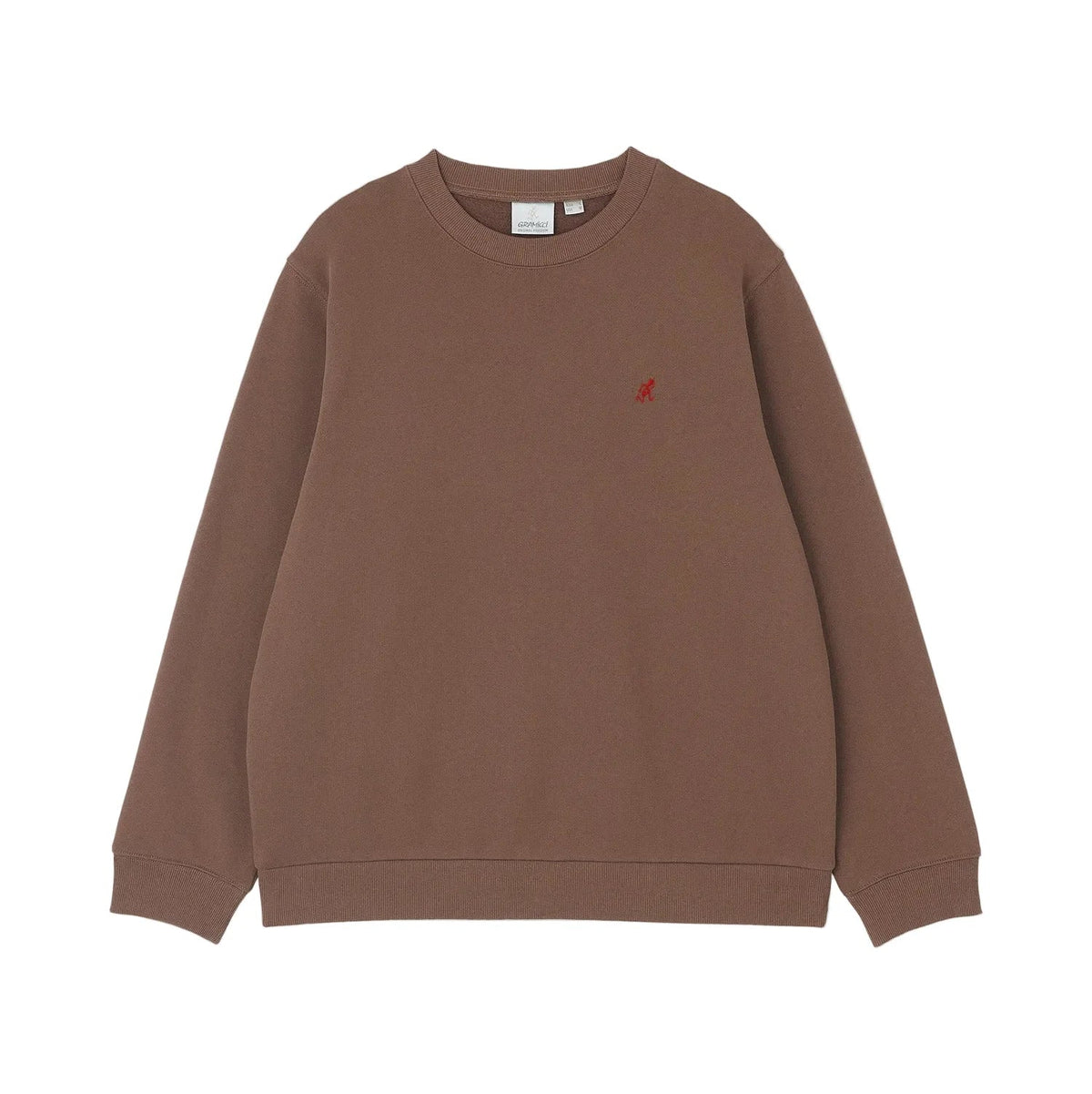 Gramicci One Point Crew Sweatshirt - Brown