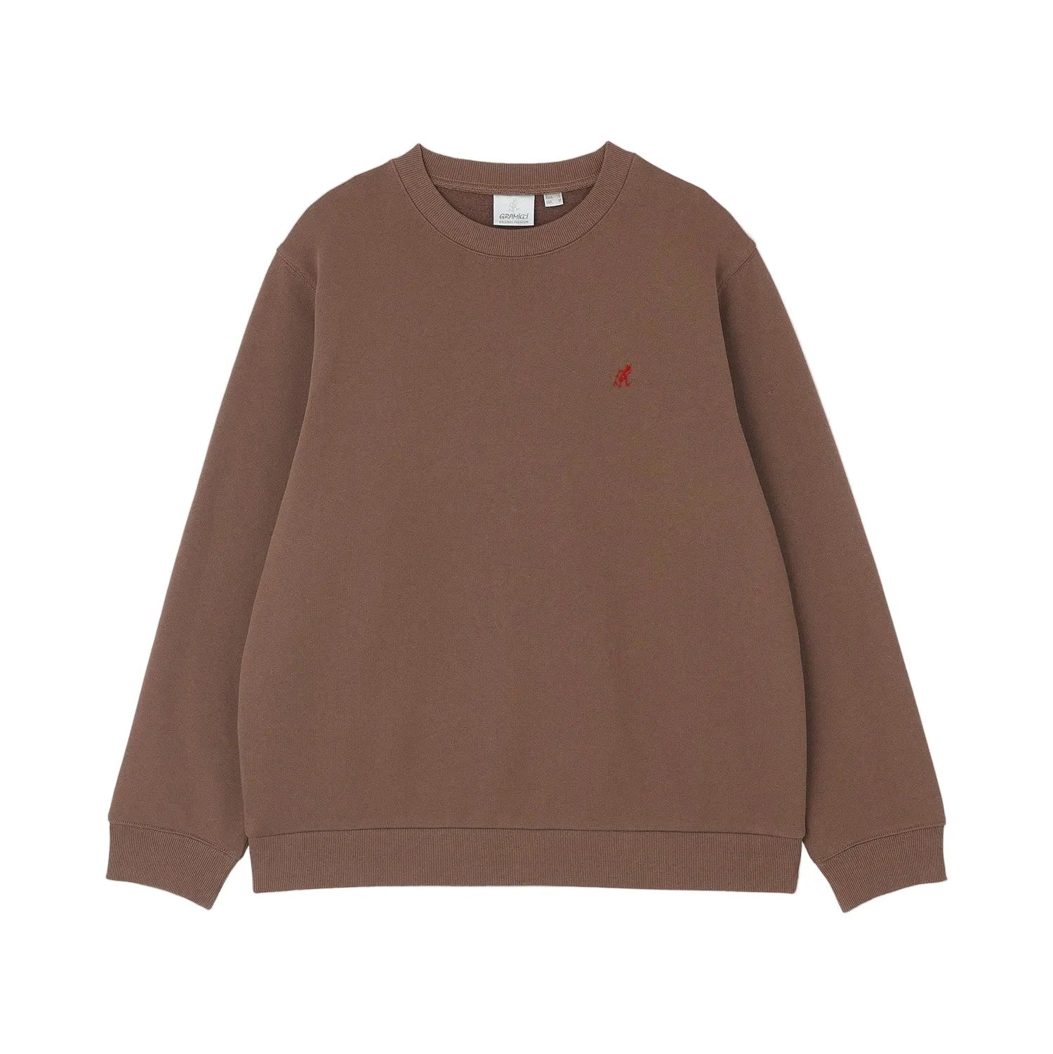 Gramicci One Point Crew Sweatshirt - Brown