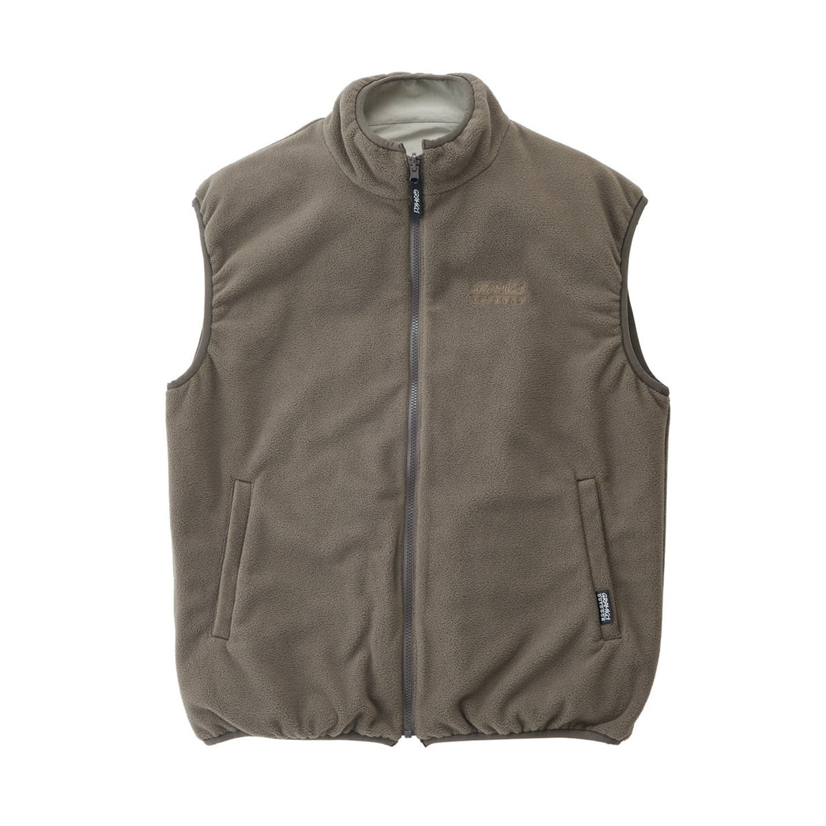 Gramicci Reversible Fleece Vest - Taupe