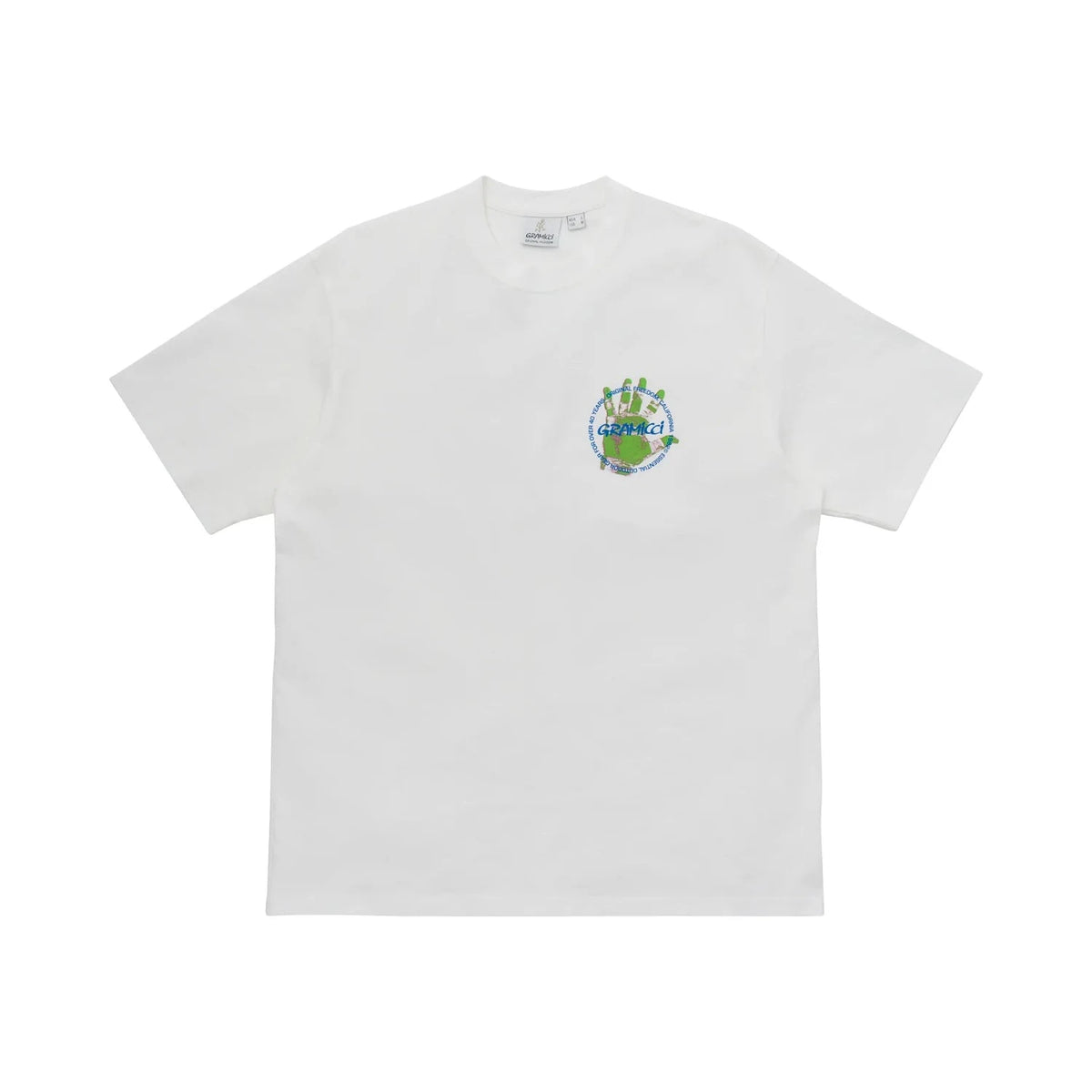 Gramicci Climbers Hand T-Shirt - White