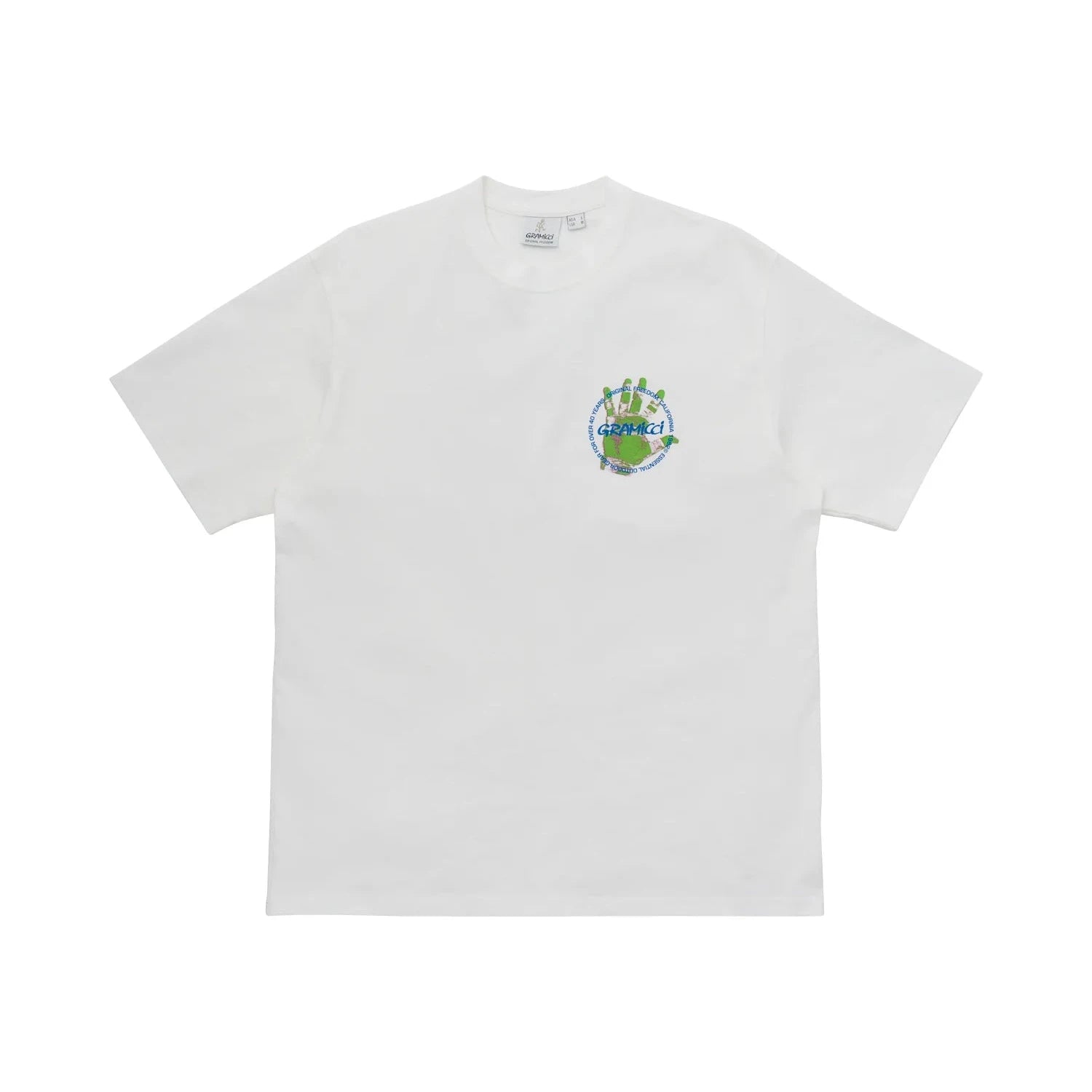 Gramicci Climbers Hand T-Shirt - White