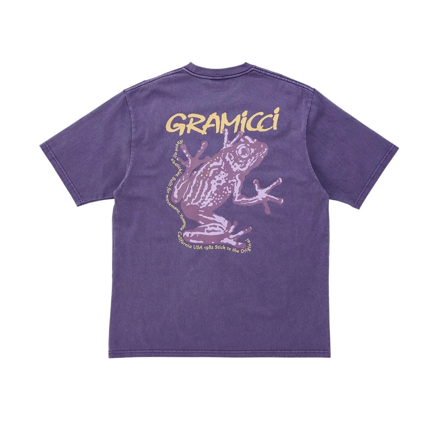Gramicci Sticky Frog T-Shirt - Purple Pigment
