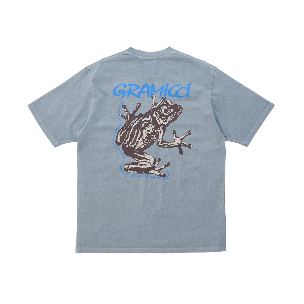 Gramicci Sticky Frog T-Shirt - Slate Pigment