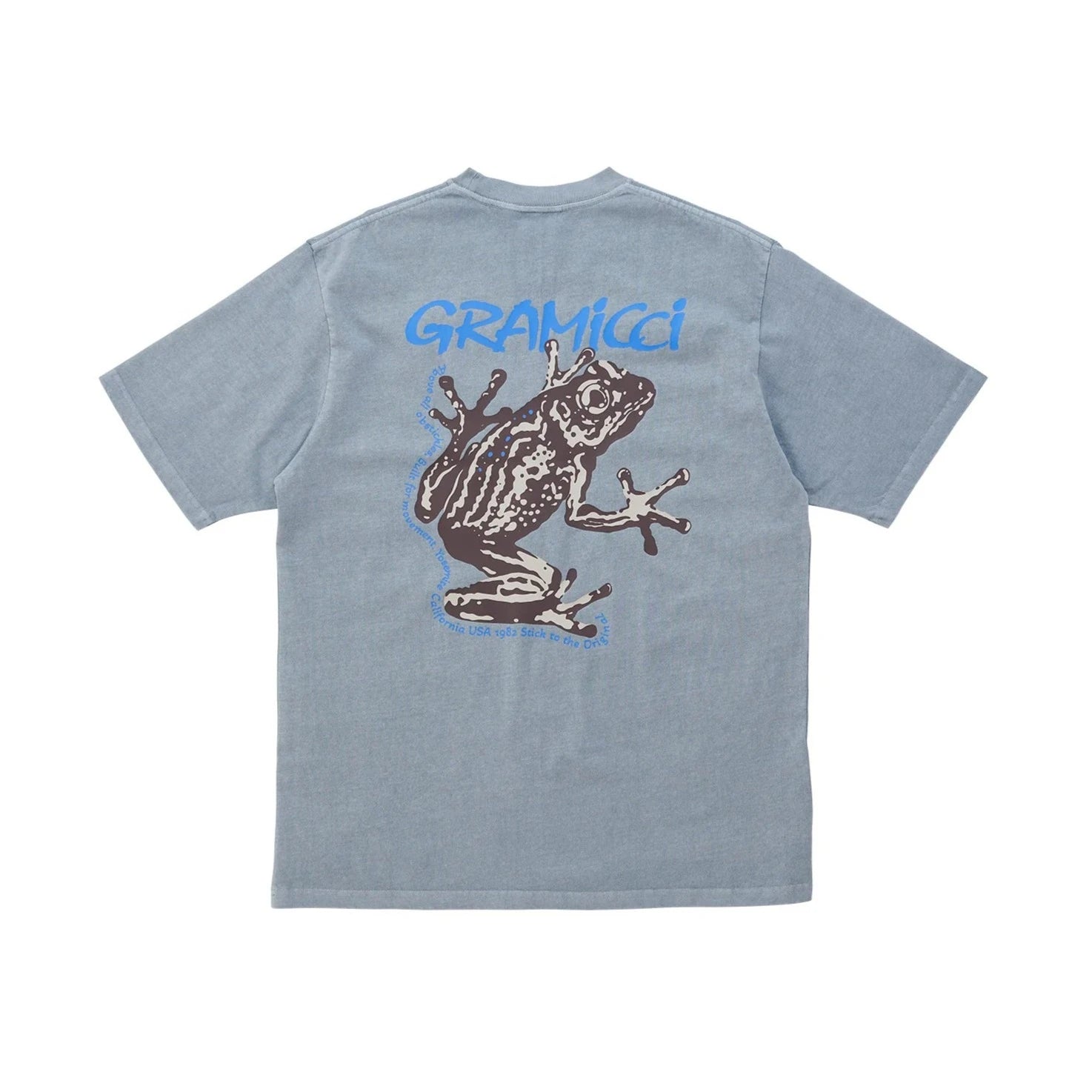 Gramicci Sticky Frog T-Shirt - Slate Pigment