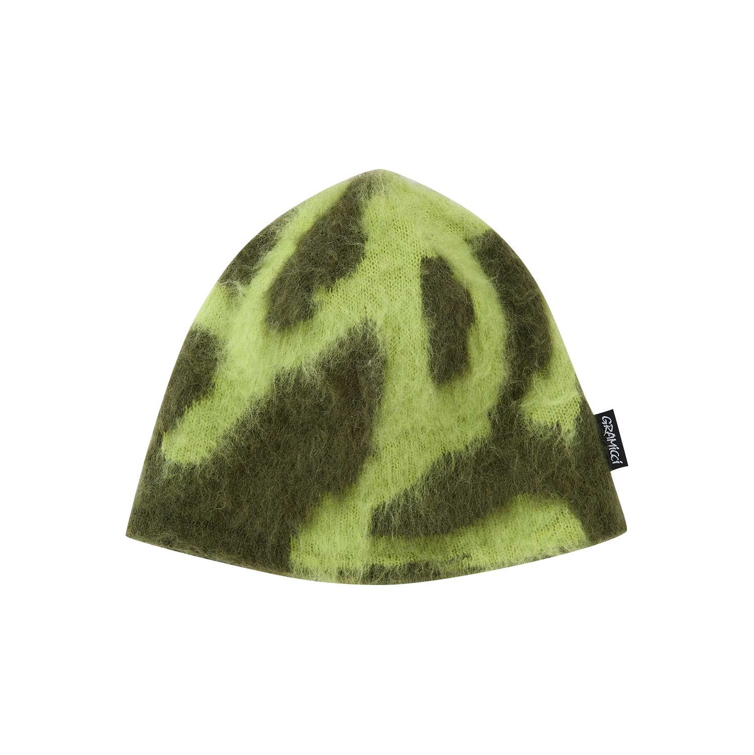 Gramicci Mohair Burly Runningman Beanie - Chartreuse