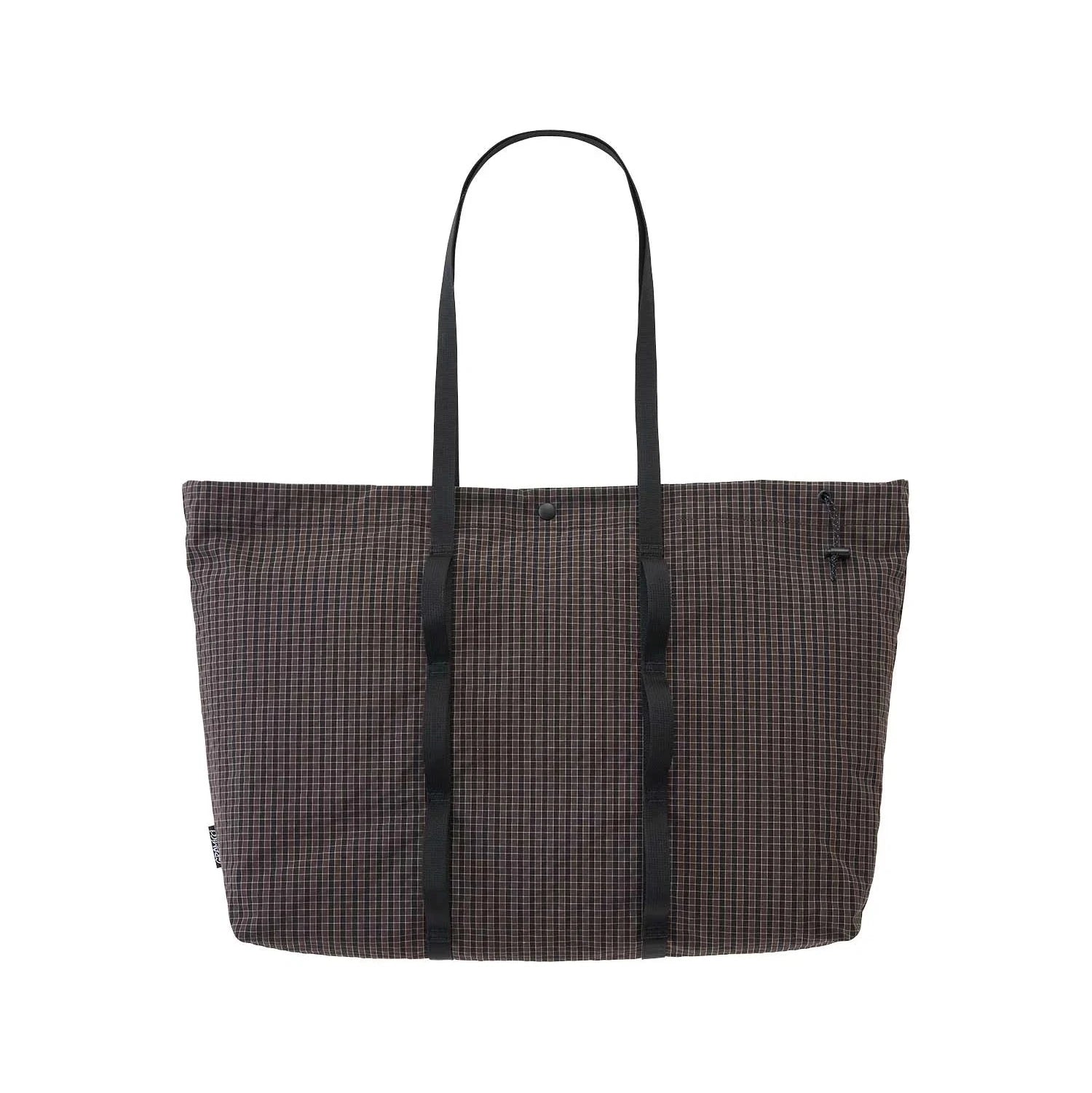 Gramicci Plaid Climbing Tote - Deep Brown