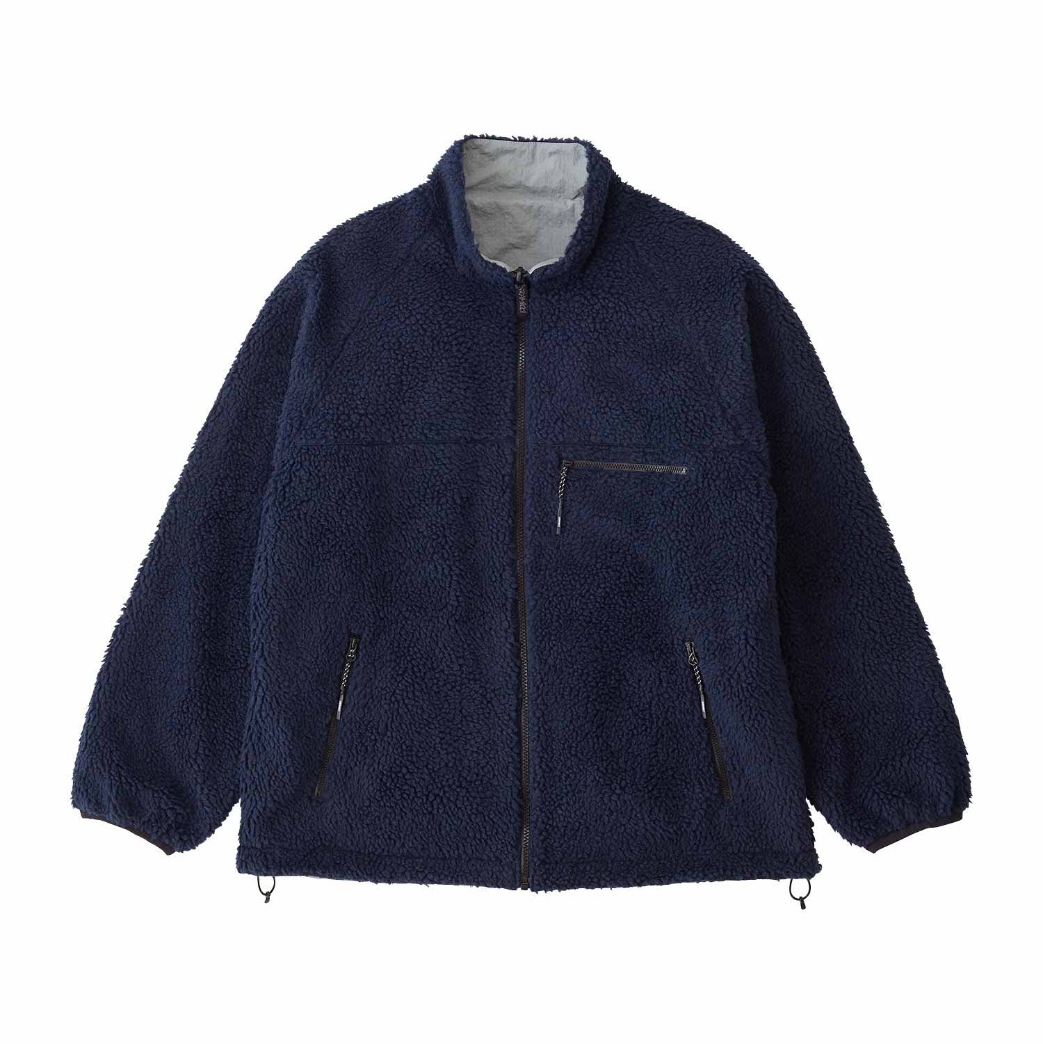 Gramicci Reversible Sherpa Jacket - Navy / Grey