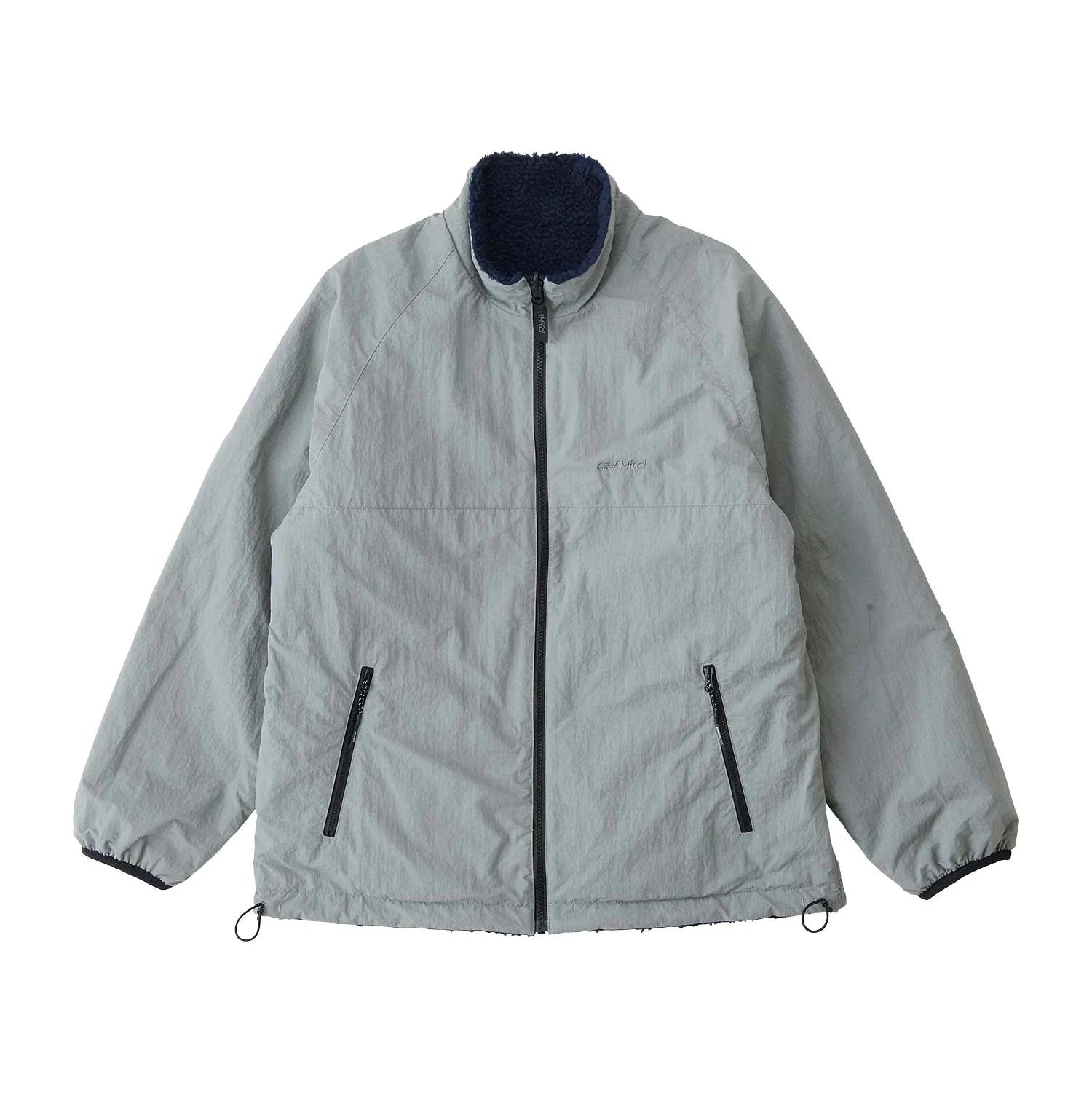 Gramicci Reversible Sherpa Jacket - Navy / Grey