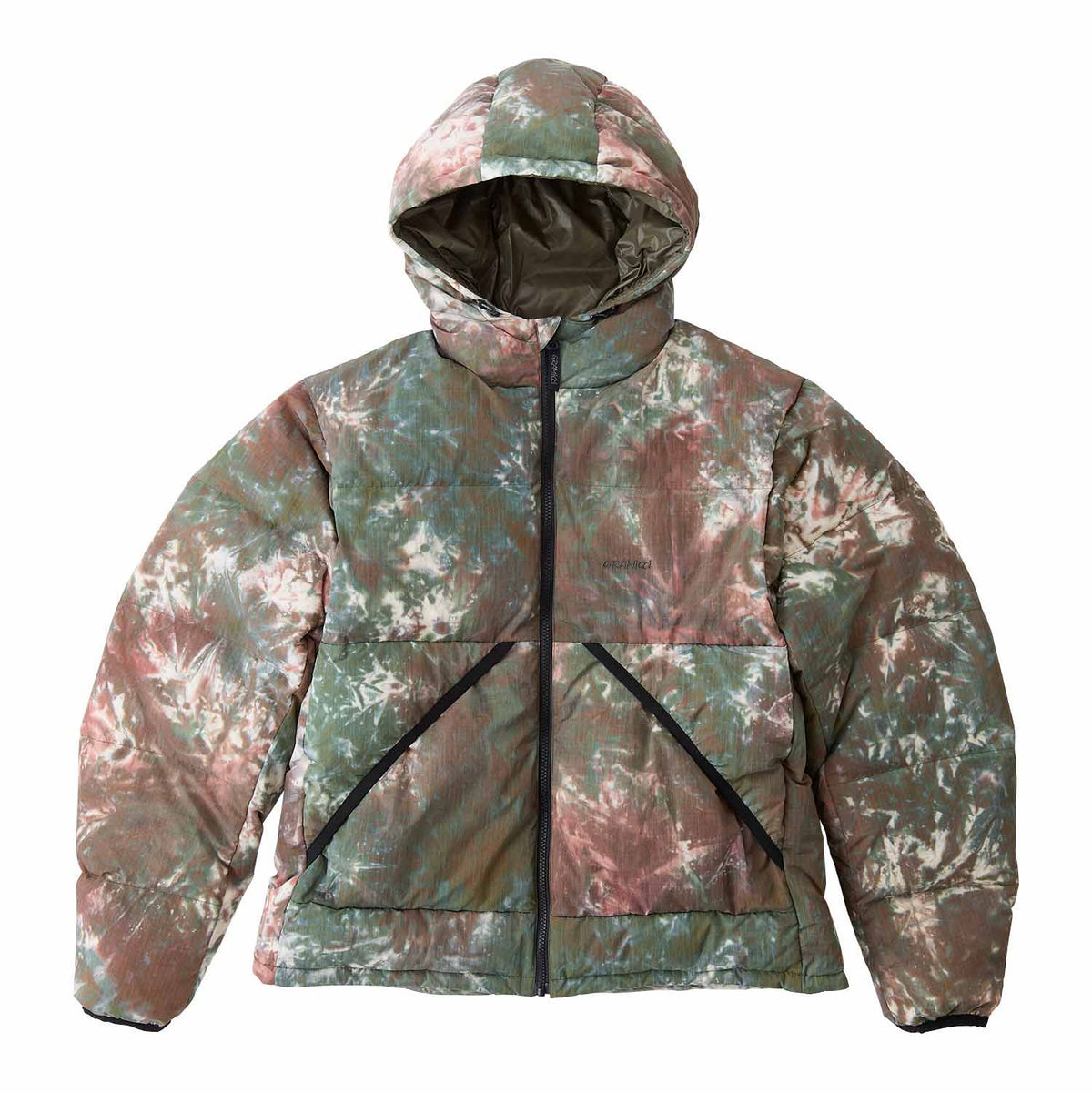 Gramicci Down Puffer Hooded Jacket - Tie Dye