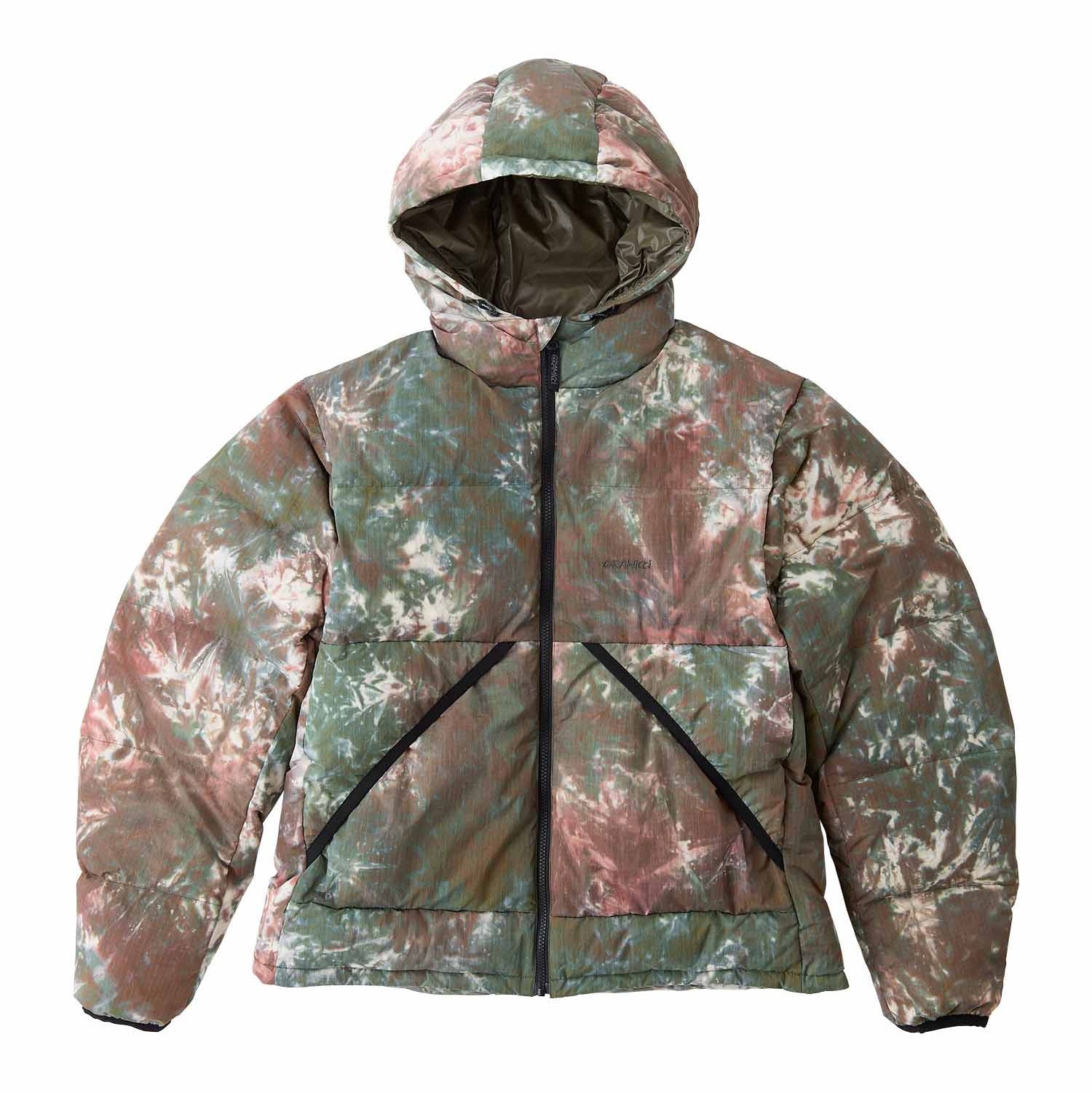 Gramicci Down Puffer Hooded Jacket - Tie Dye