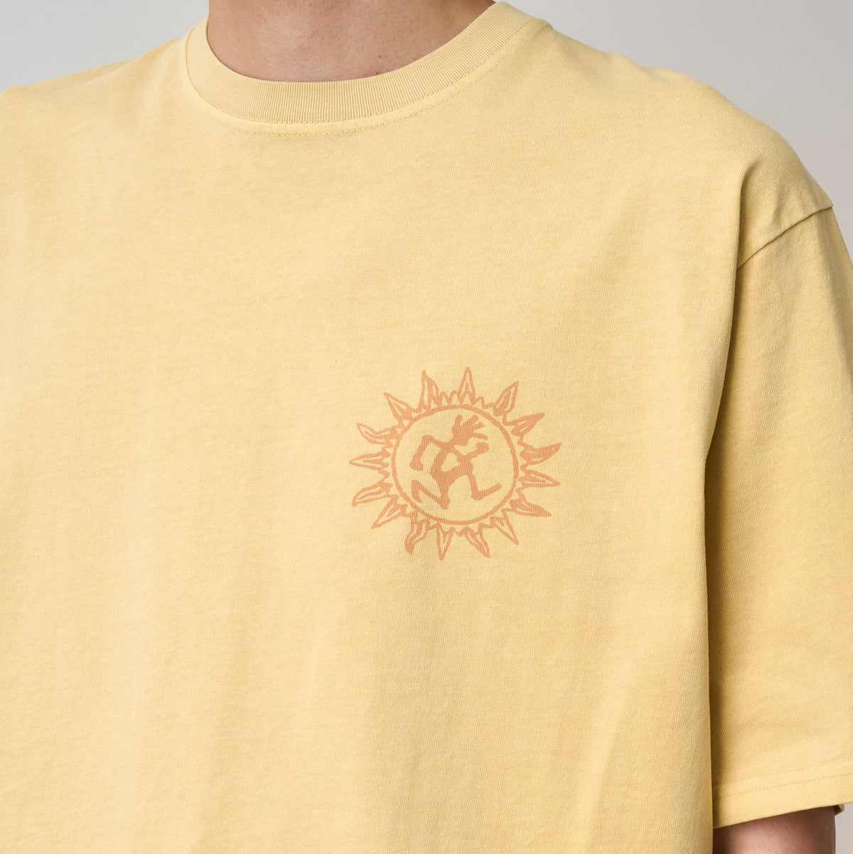 Gramicci Sun T-Shirt - Mustard Pigment