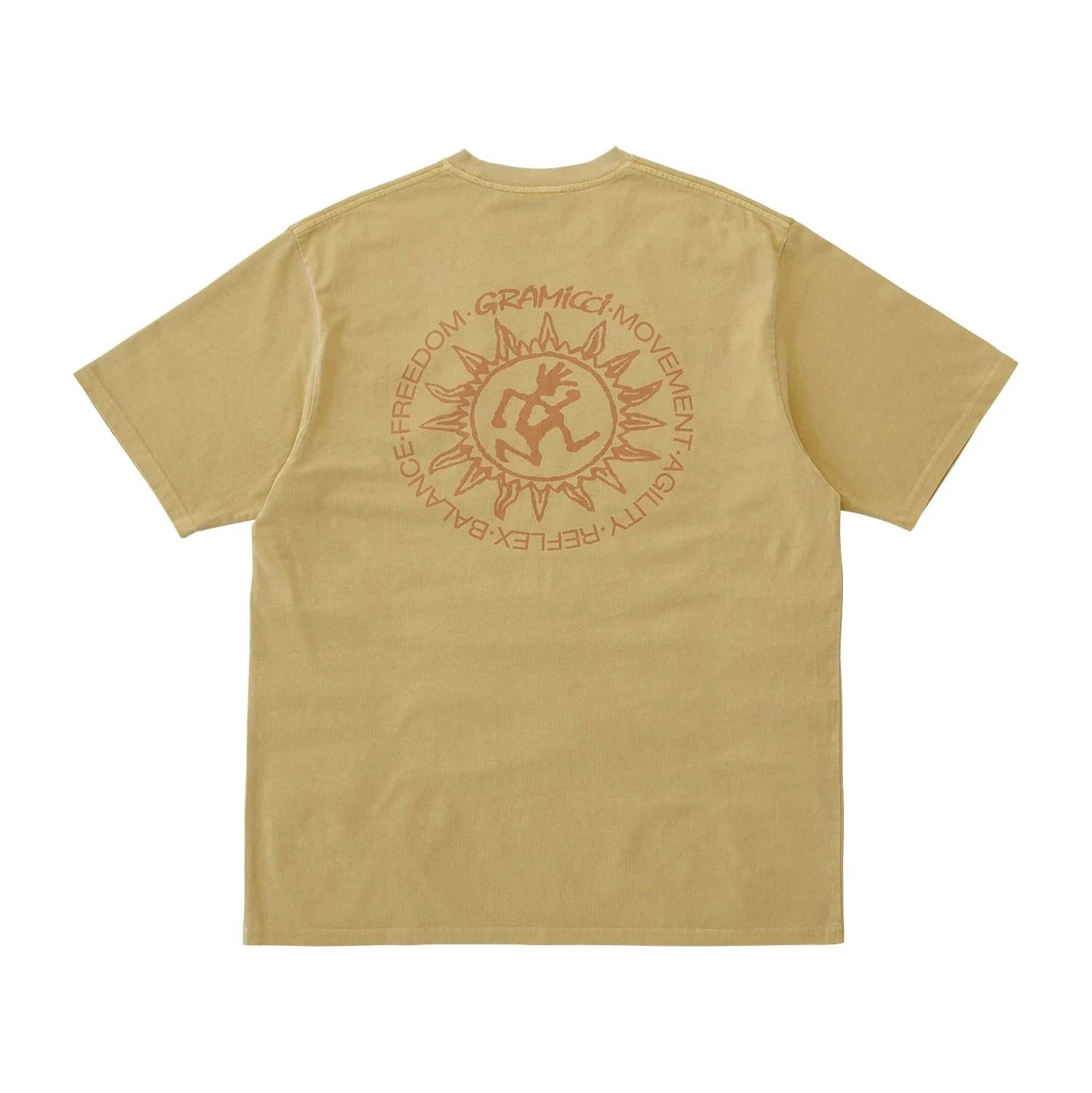 Gramicci Sun T-Shirt - Mustard Pigment
