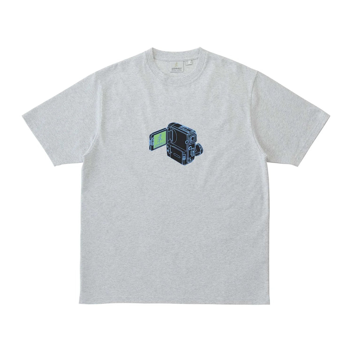 Gramicci Camcorder T-Shirt - Heather Ash