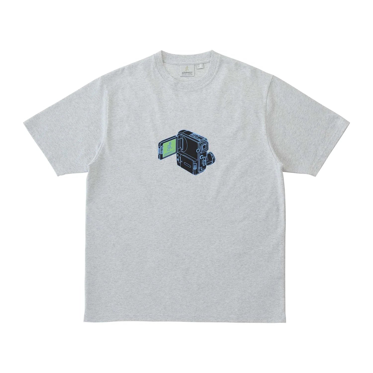 Gramicci Camcorder T-Shirt - Heather Ash