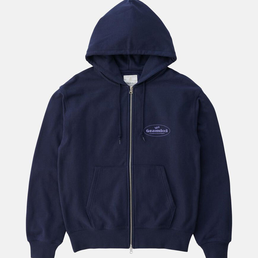Gramicci Climbing Equipment Zip Hood - Navy