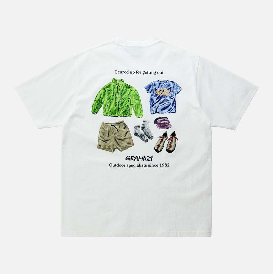 Gramicci Geared Up T-Shirt - White