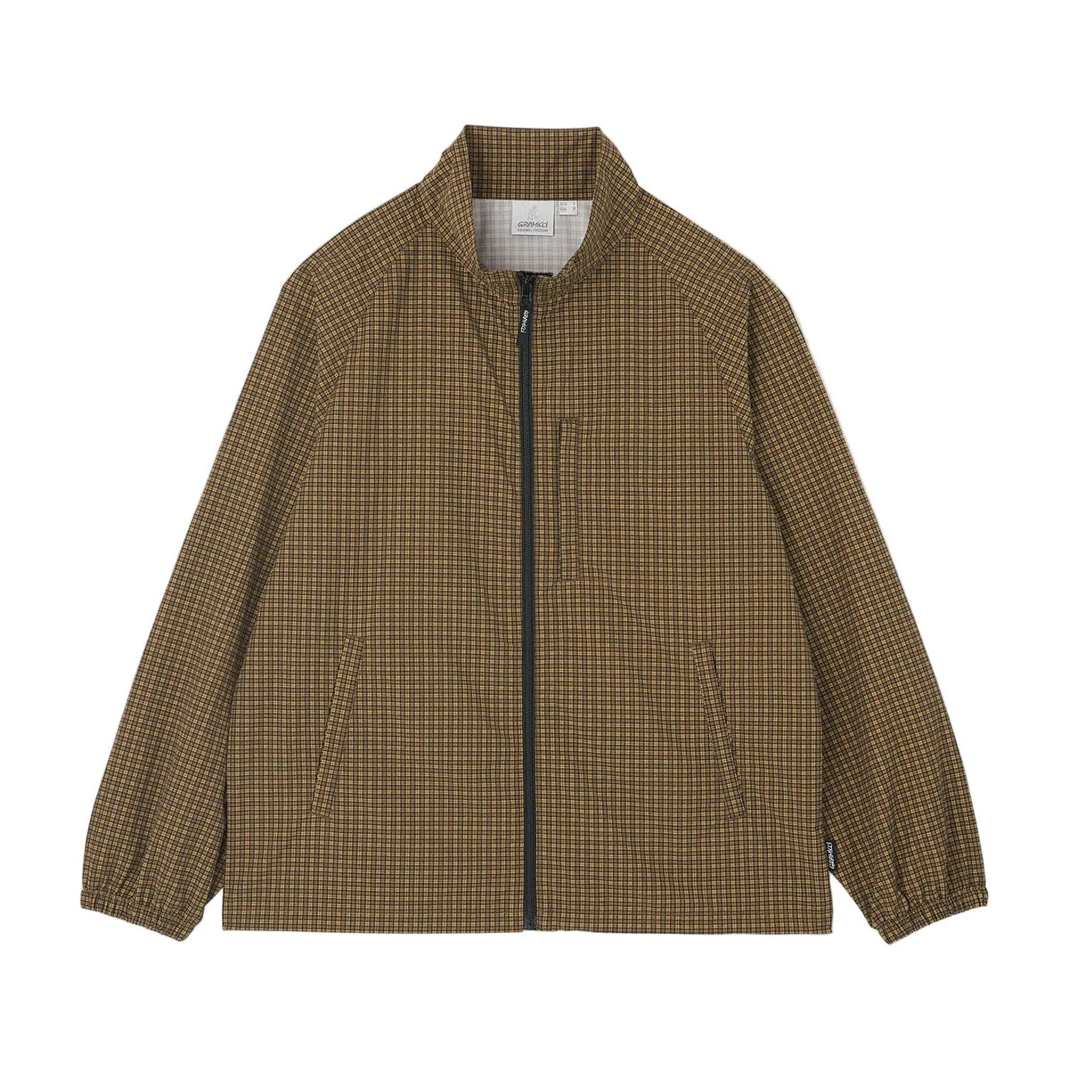 Gramicci Mini Check Nylon Jacket - Brown Check