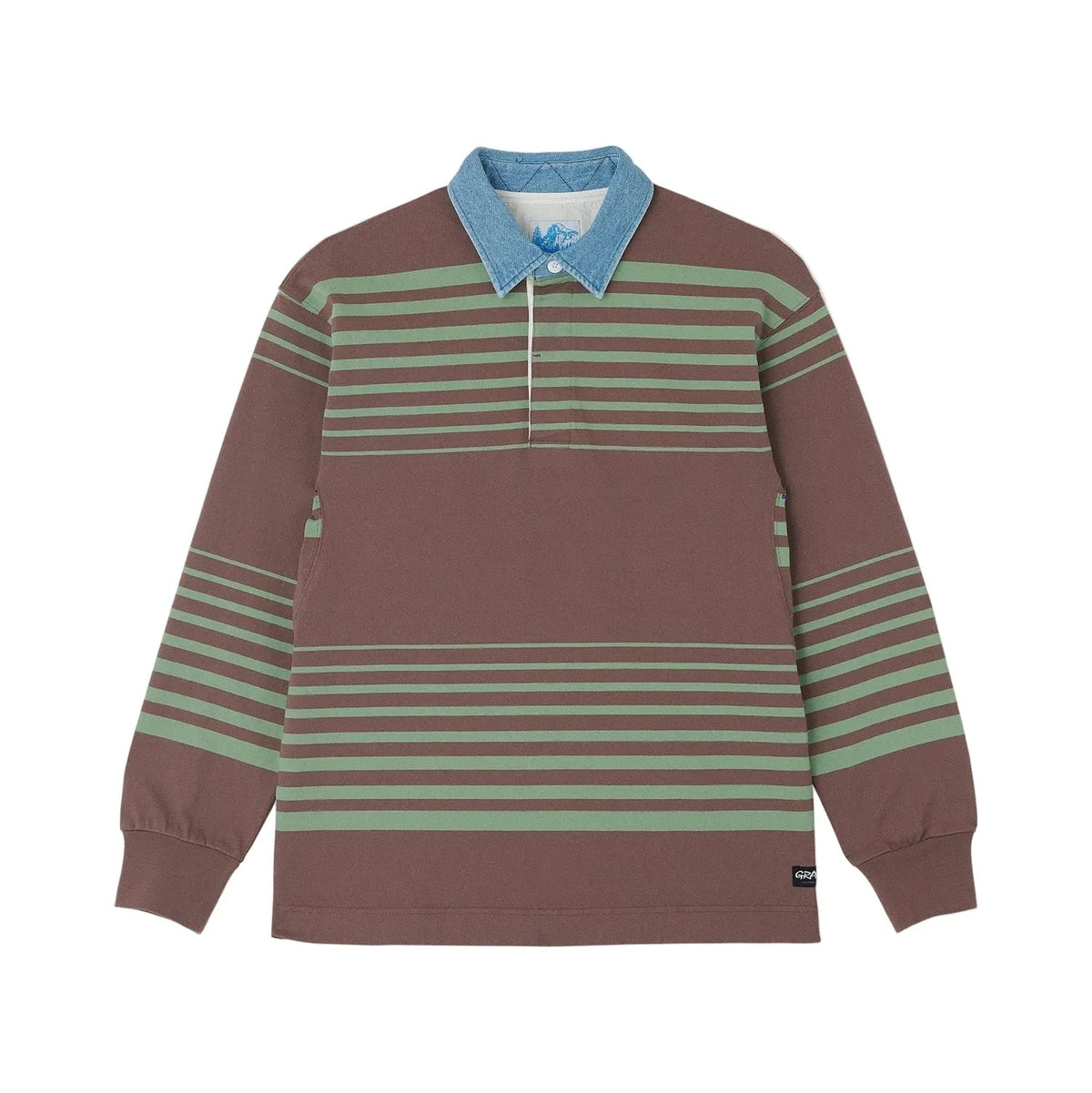 Gramicci Langdon Rugby Shirt - Peppercorn