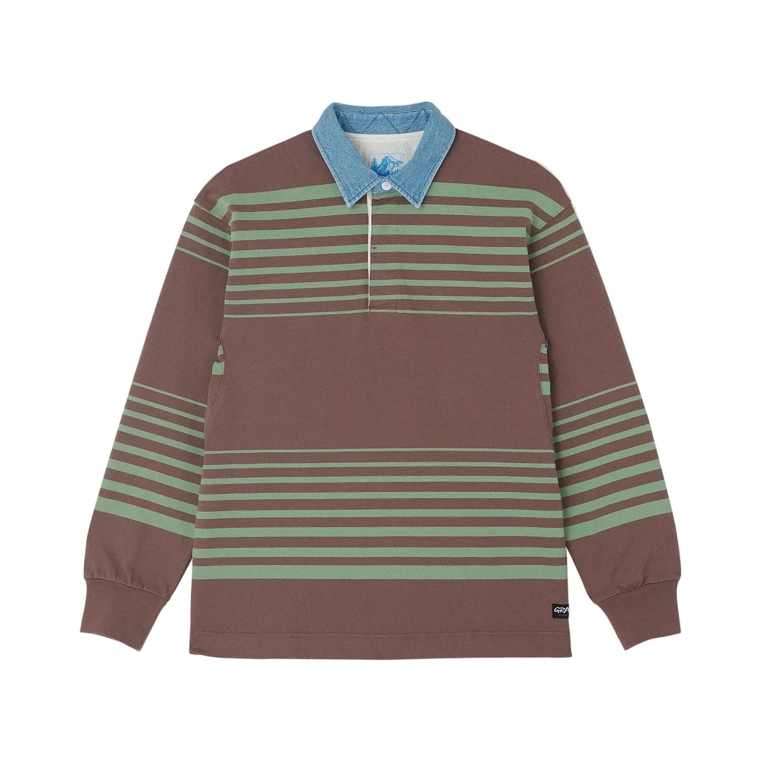 Gramicci Langdon Rugby Shirt - Peppercorn