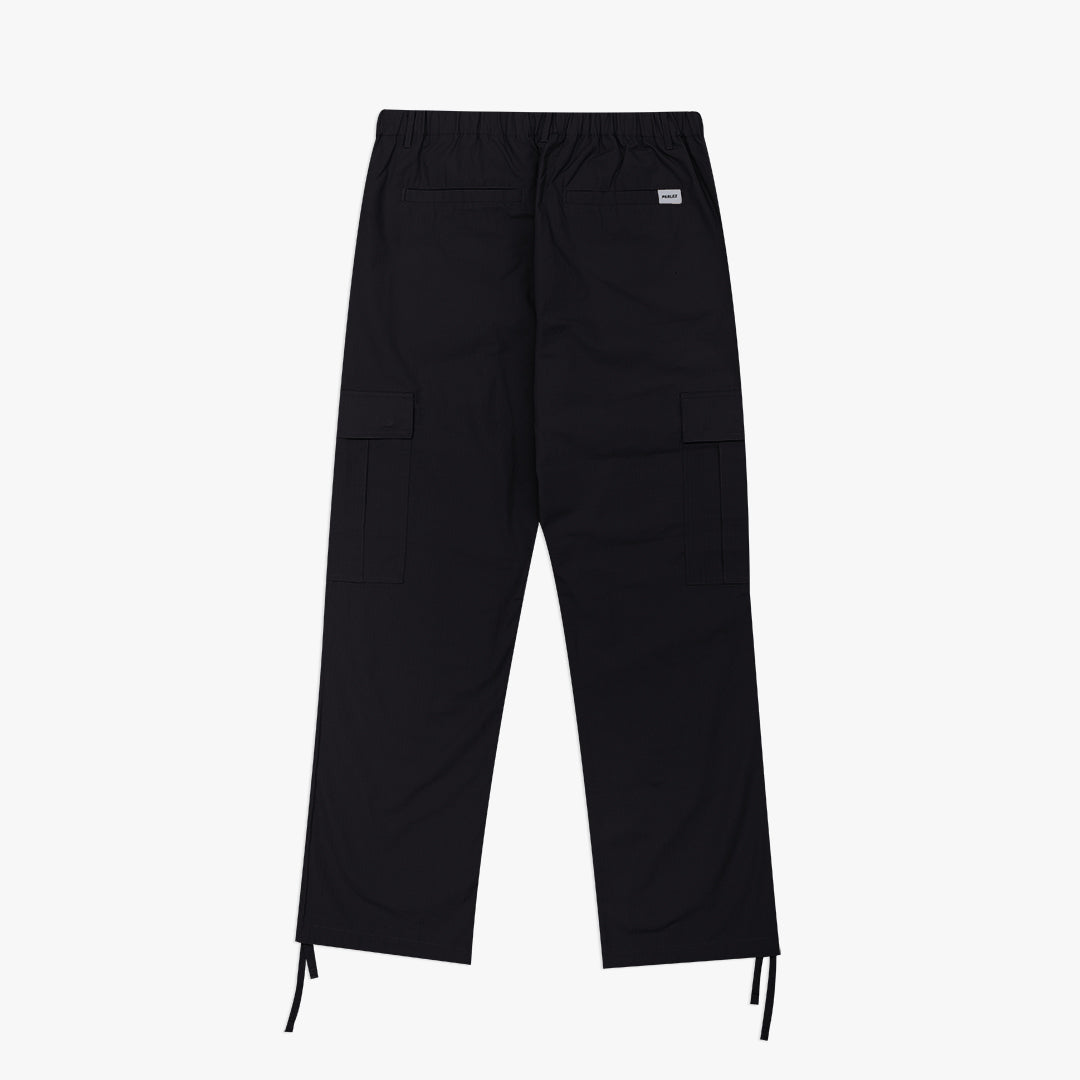 Parlez Gilbert Cargo Trousers - Black