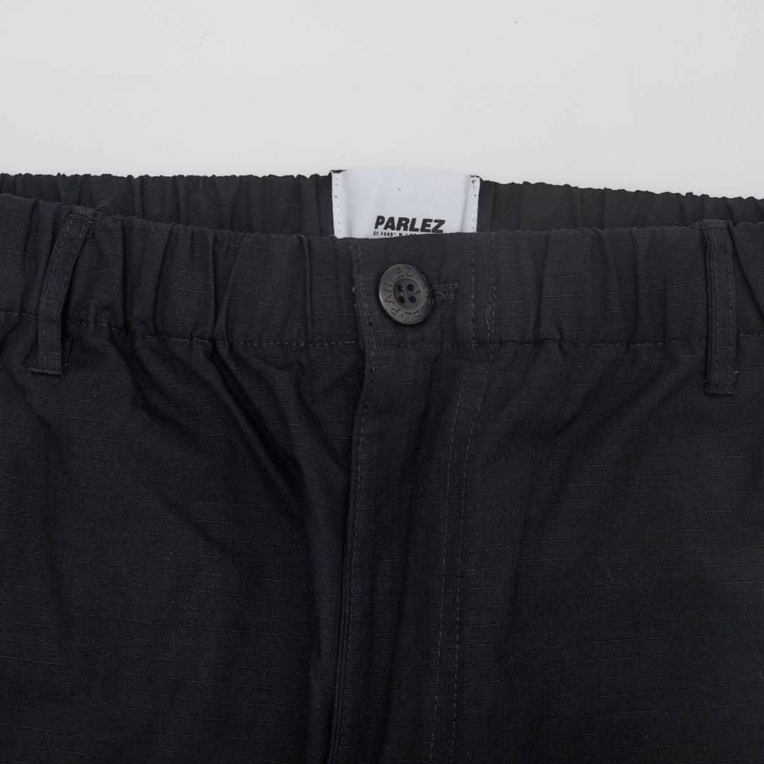 Parlez Gilbert Cargo Trousers - Black